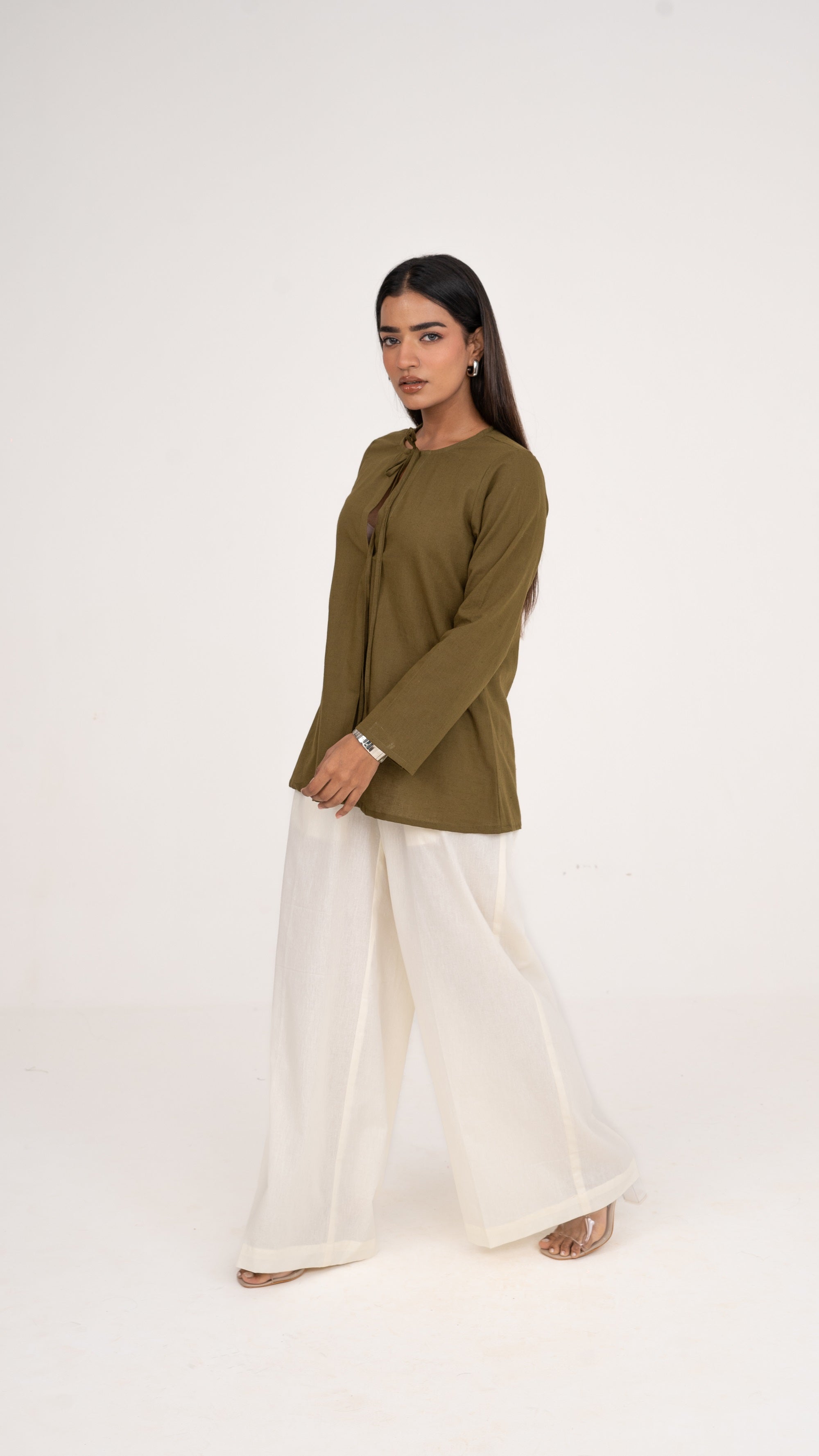Lira Olive Green Top