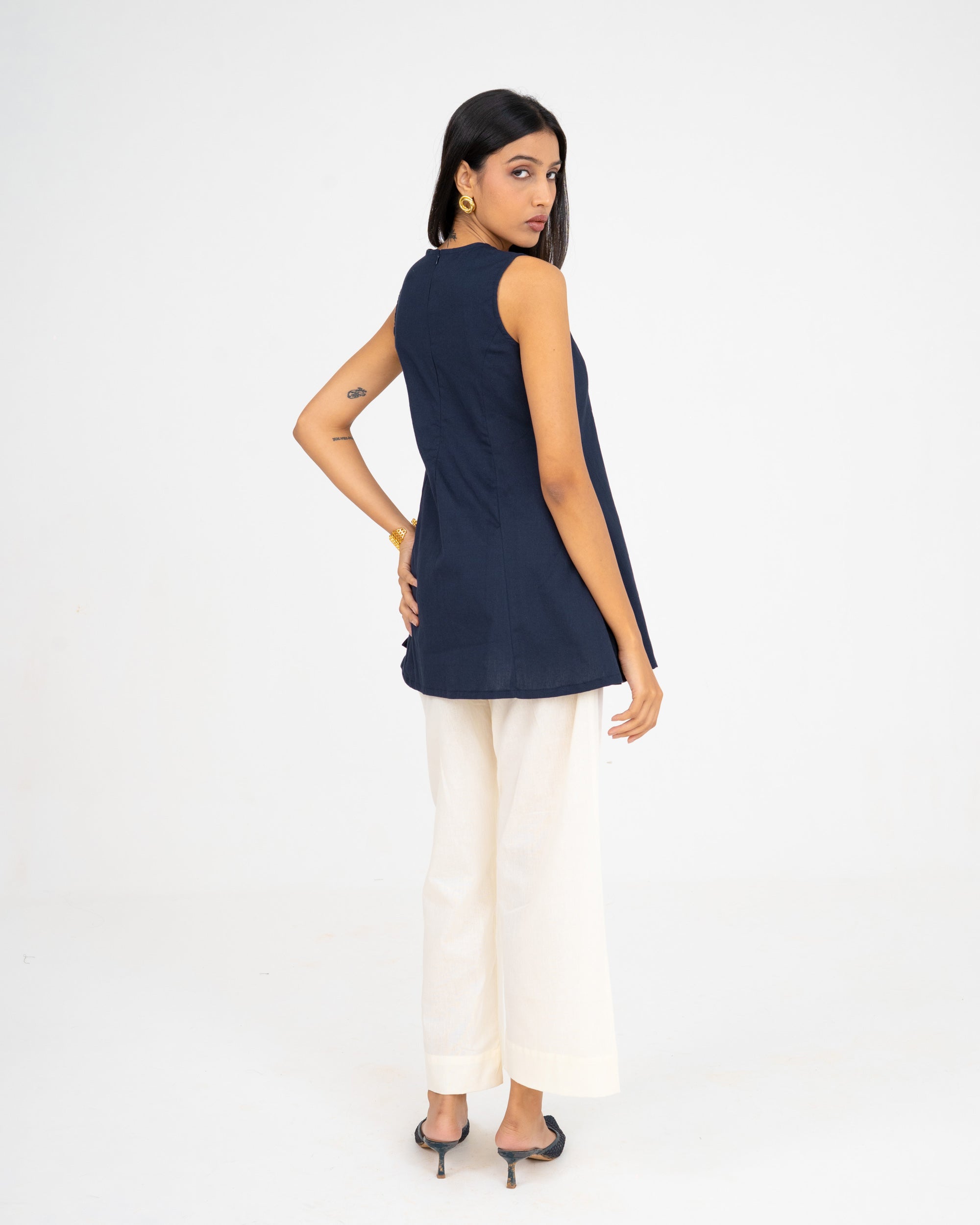 Niva Navy Blue Co-ord Set