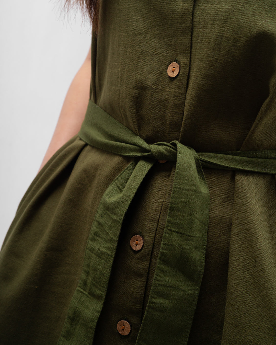 Aria Olive Green Dress