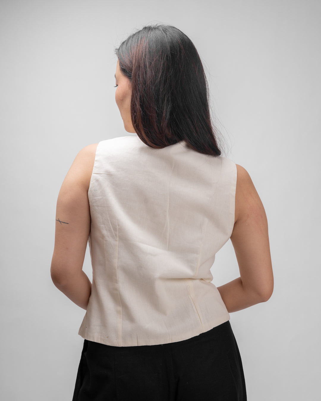 Noir Ivory Vest Co-ord Sets