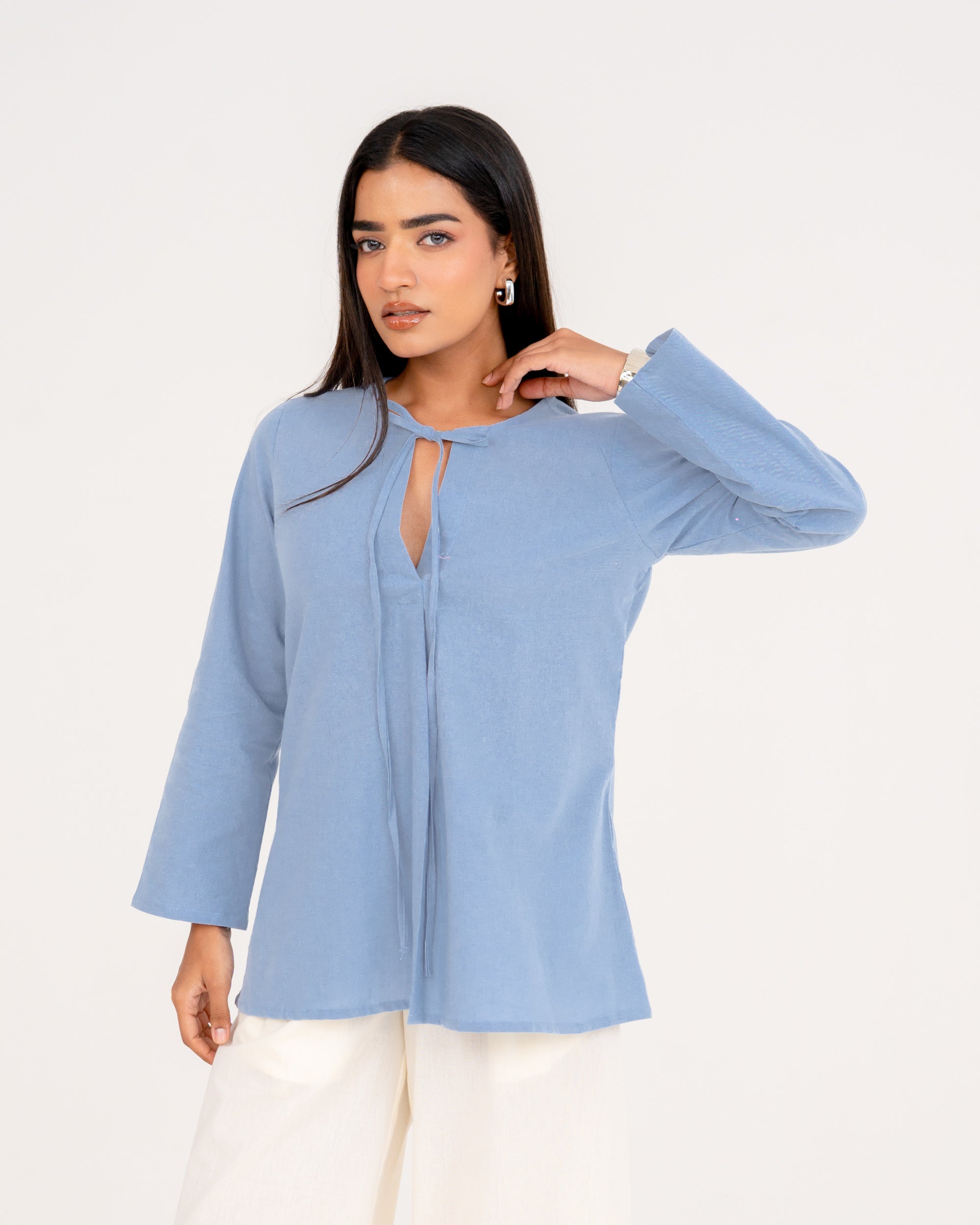 Lira Sapphire Blue Top