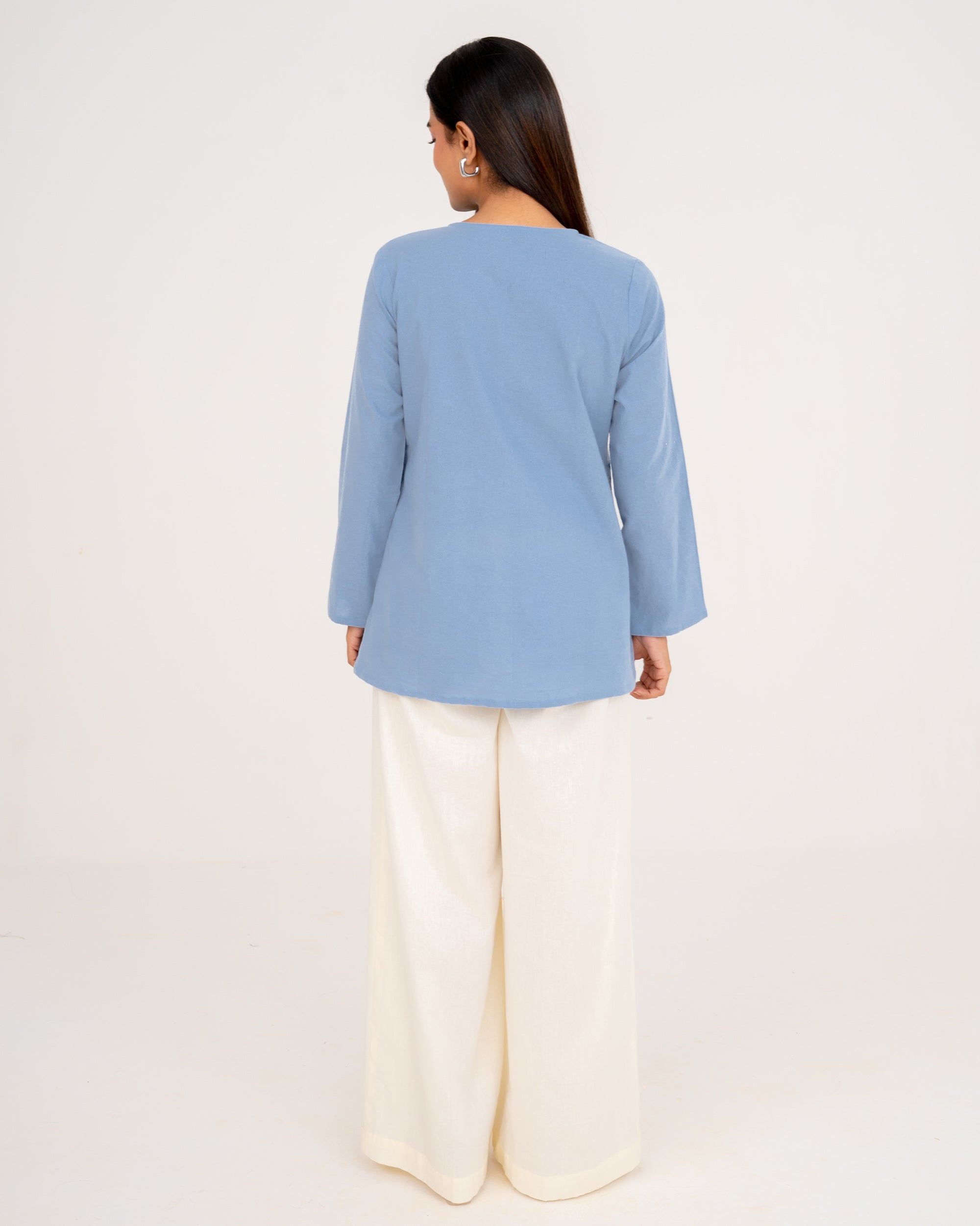 Lira Sapphire Blue Top
