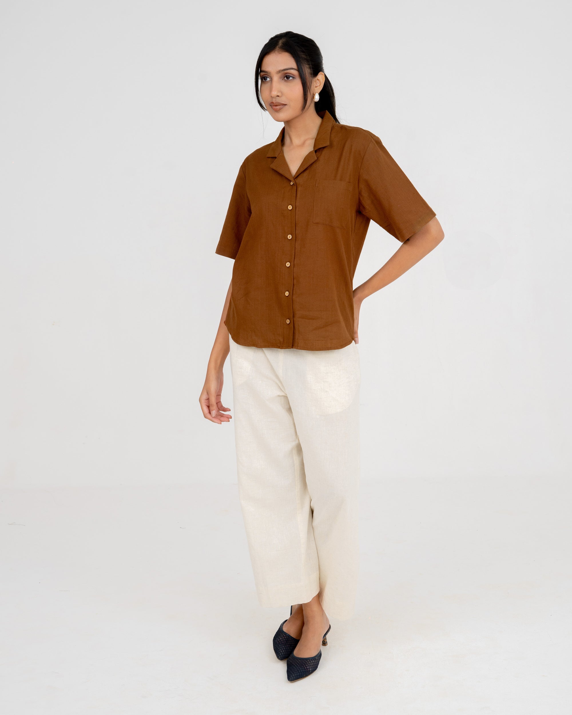 Elan Brown Shirt