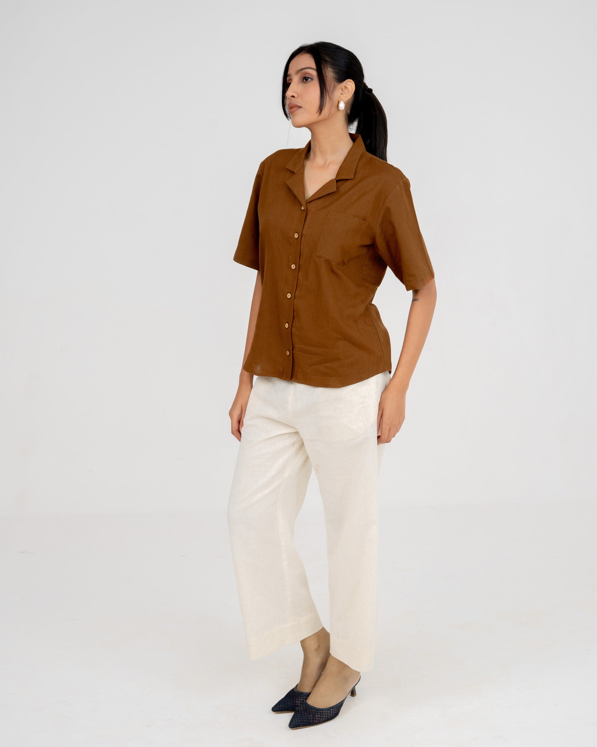Elan Brown Shirt
