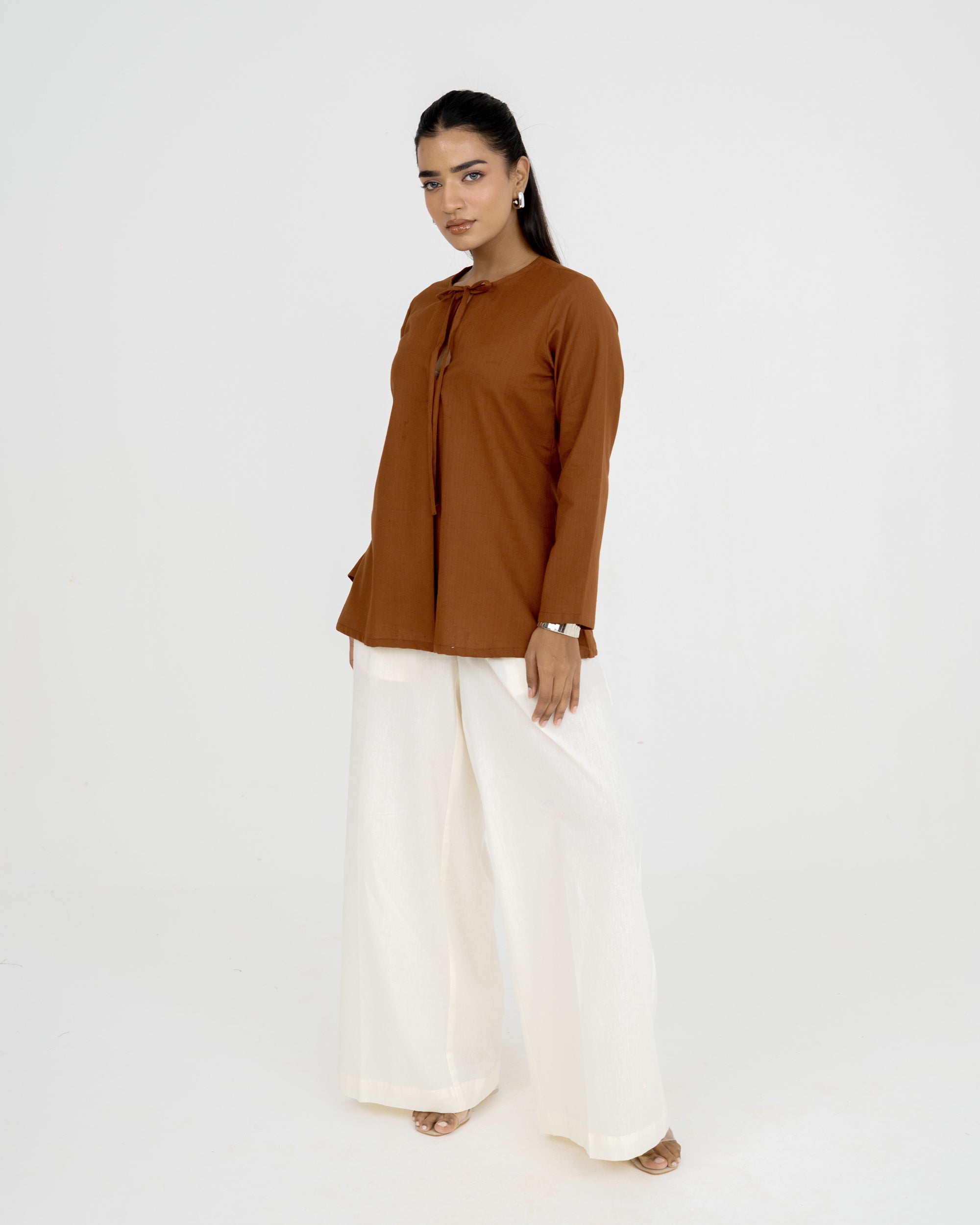 Lira Brown Top