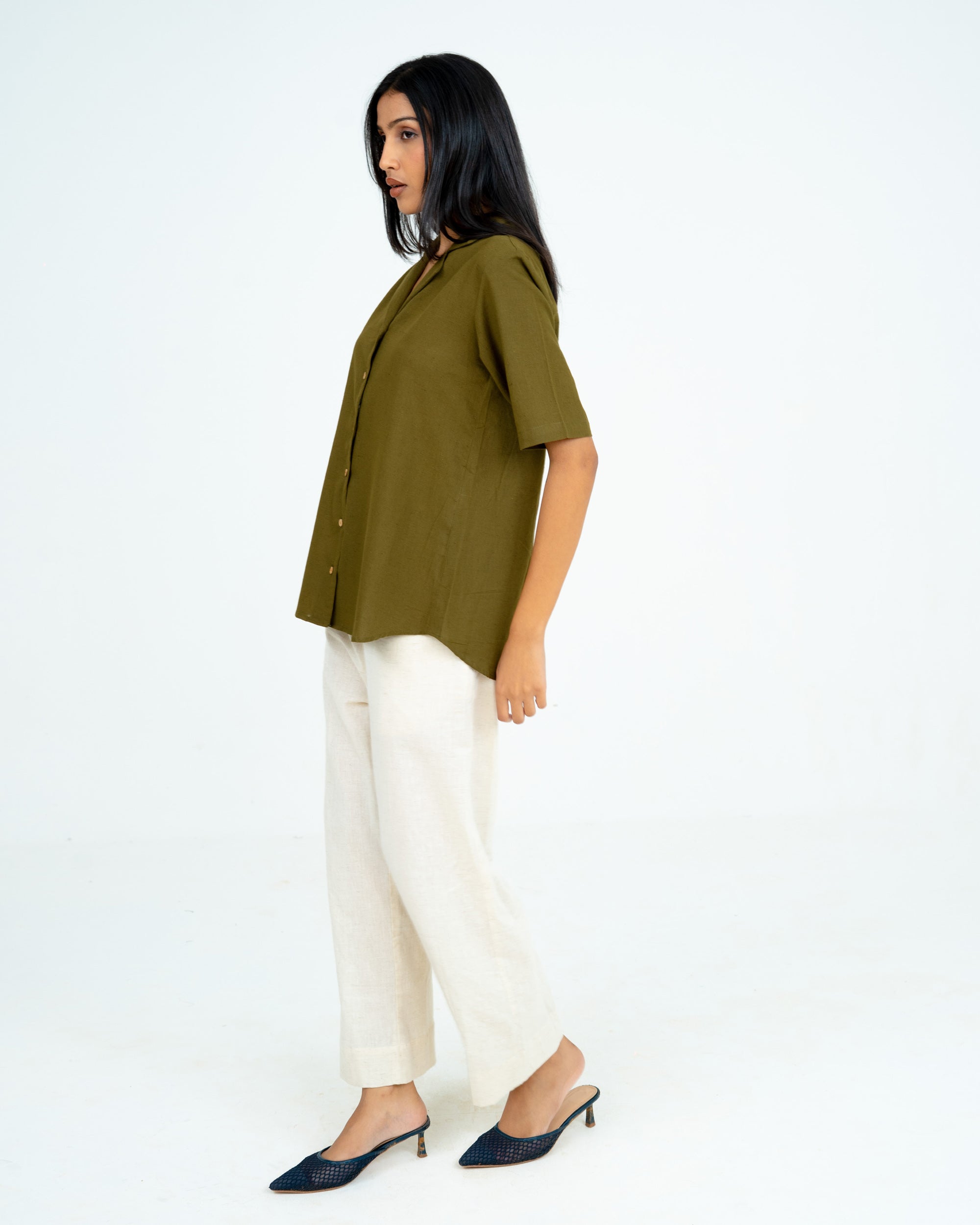 Verve Olive Green Top
