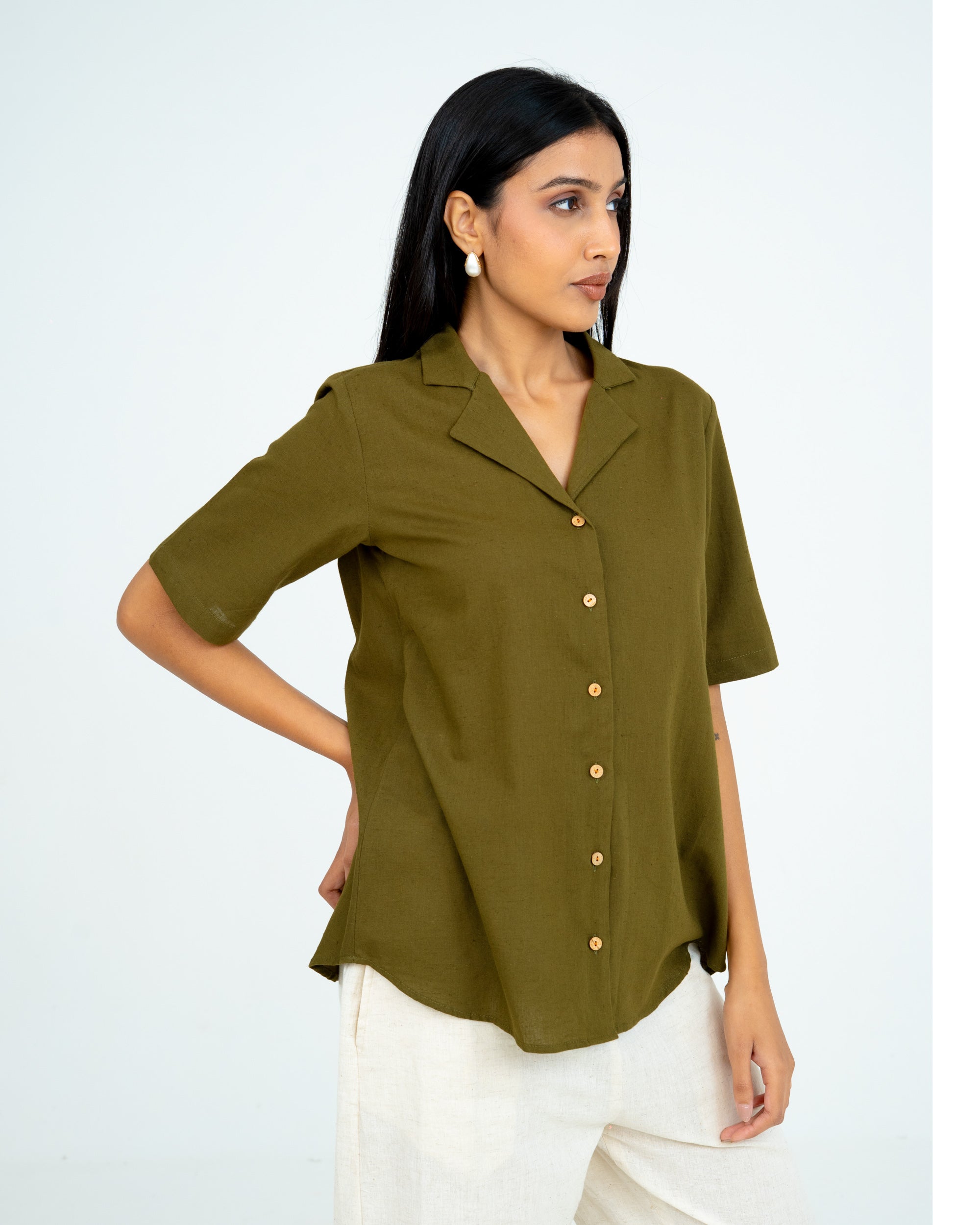 Verve Olive Green Top