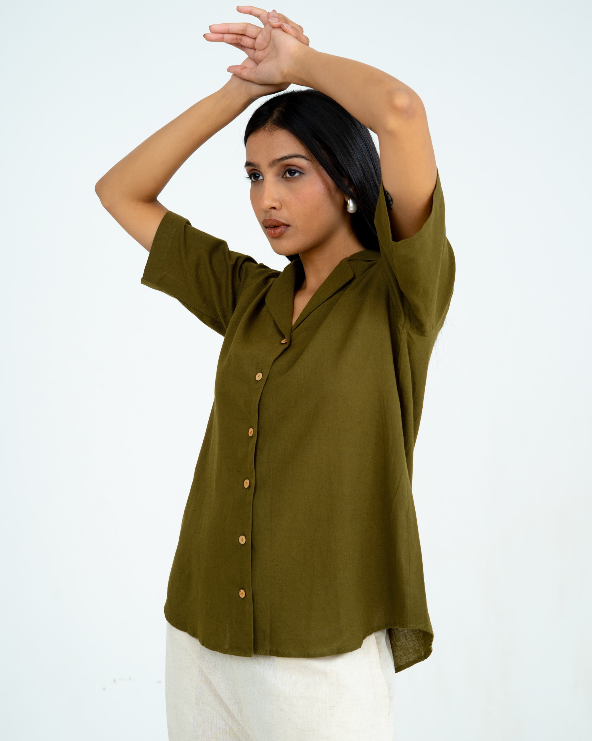 Verve Olive Green Top