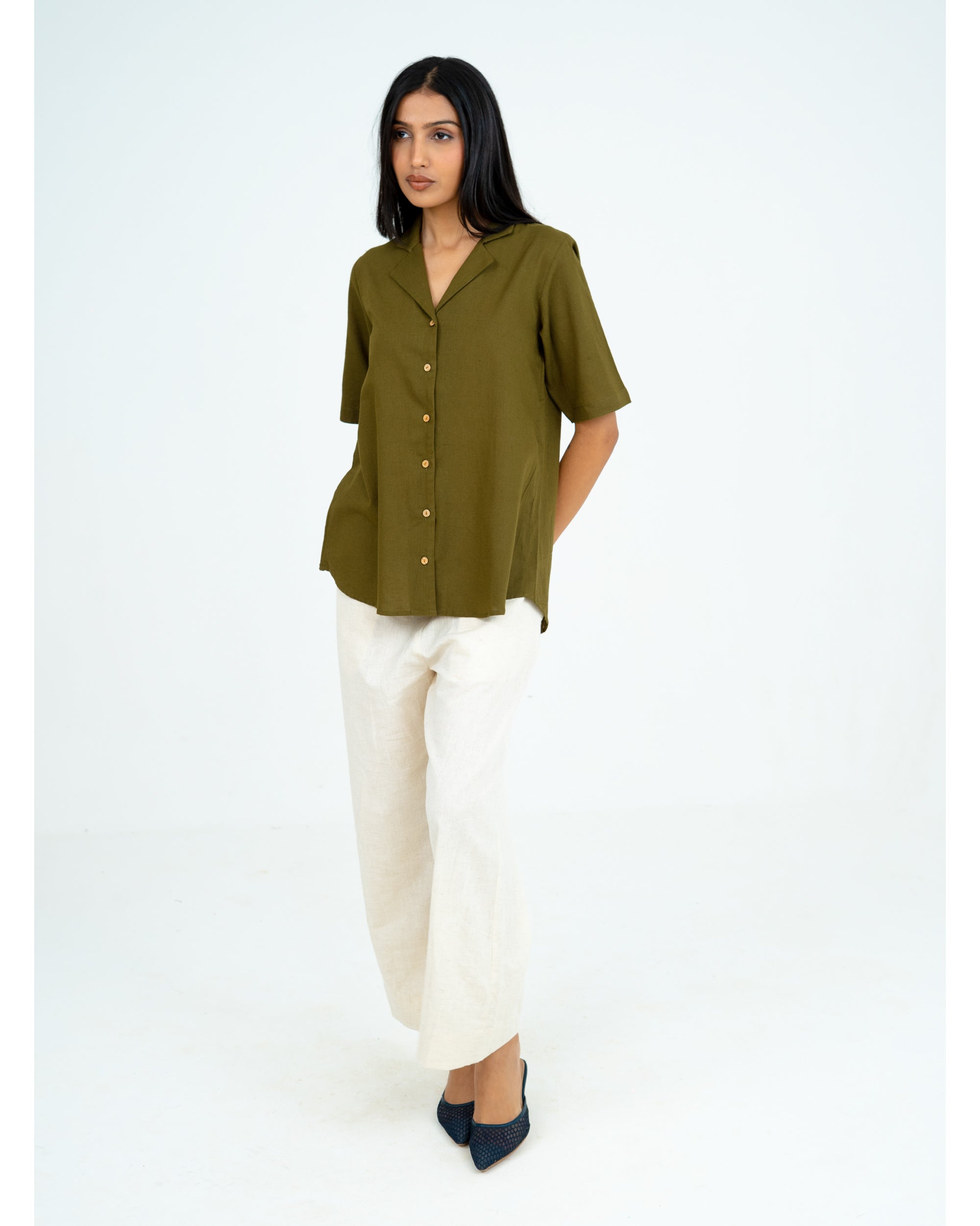 Verve Olive Green Top
