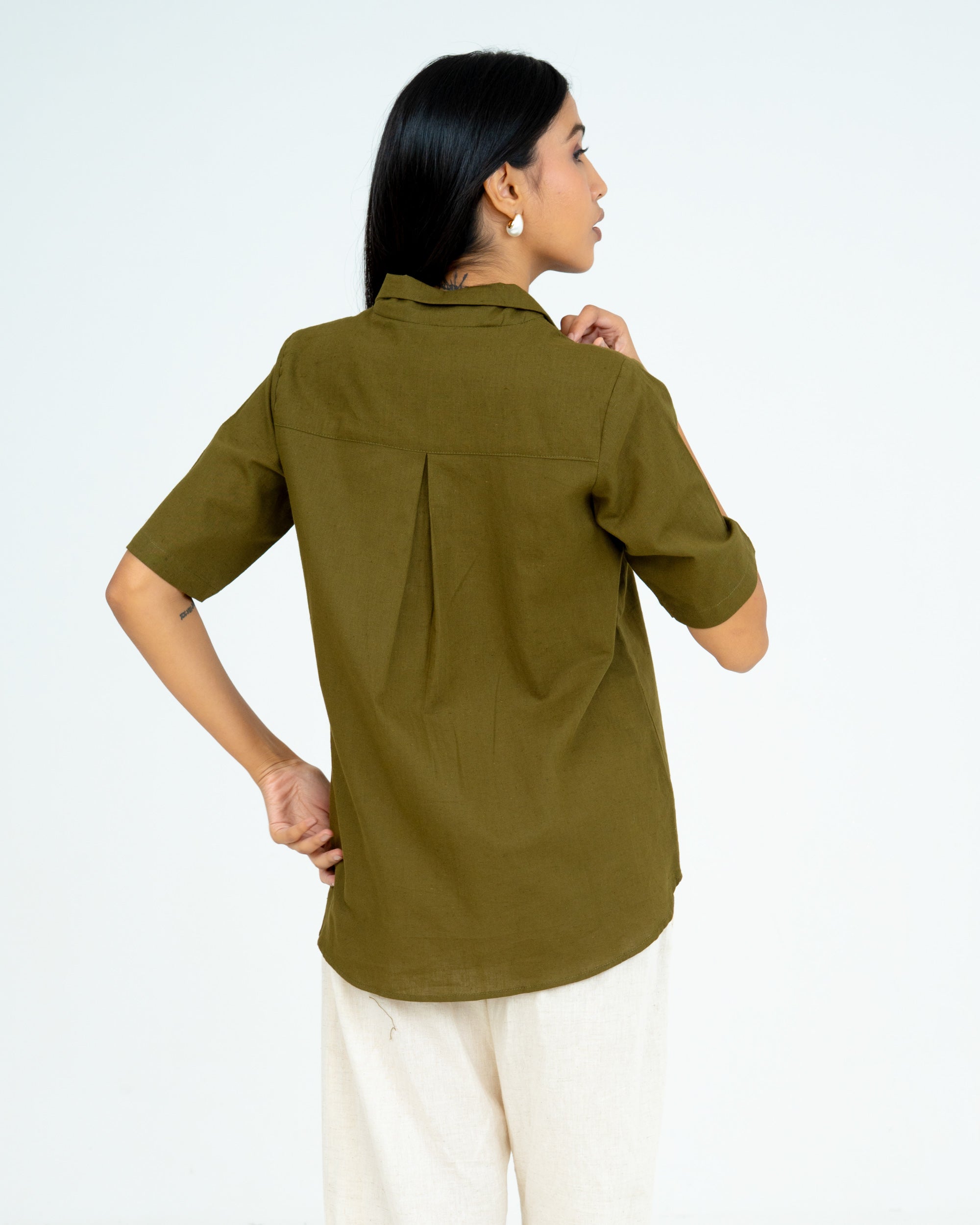 Verve Olive Green Top