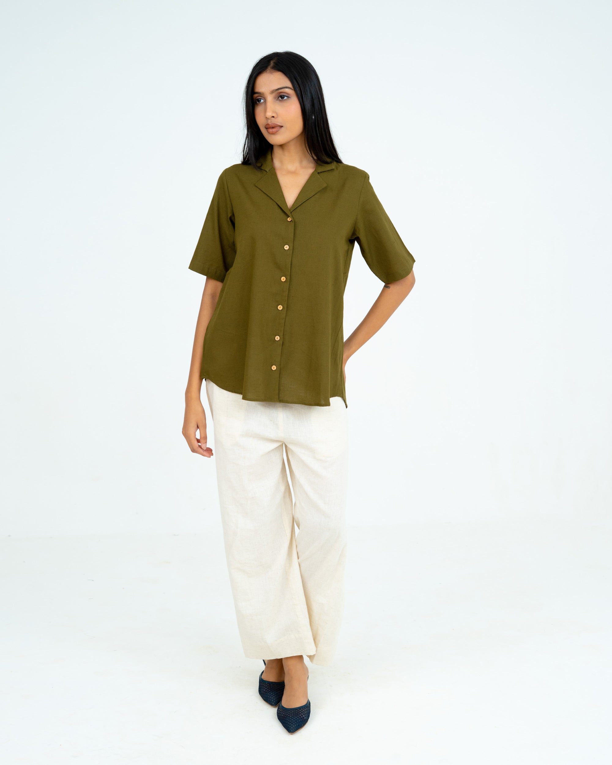 Verve Olive Green Top
