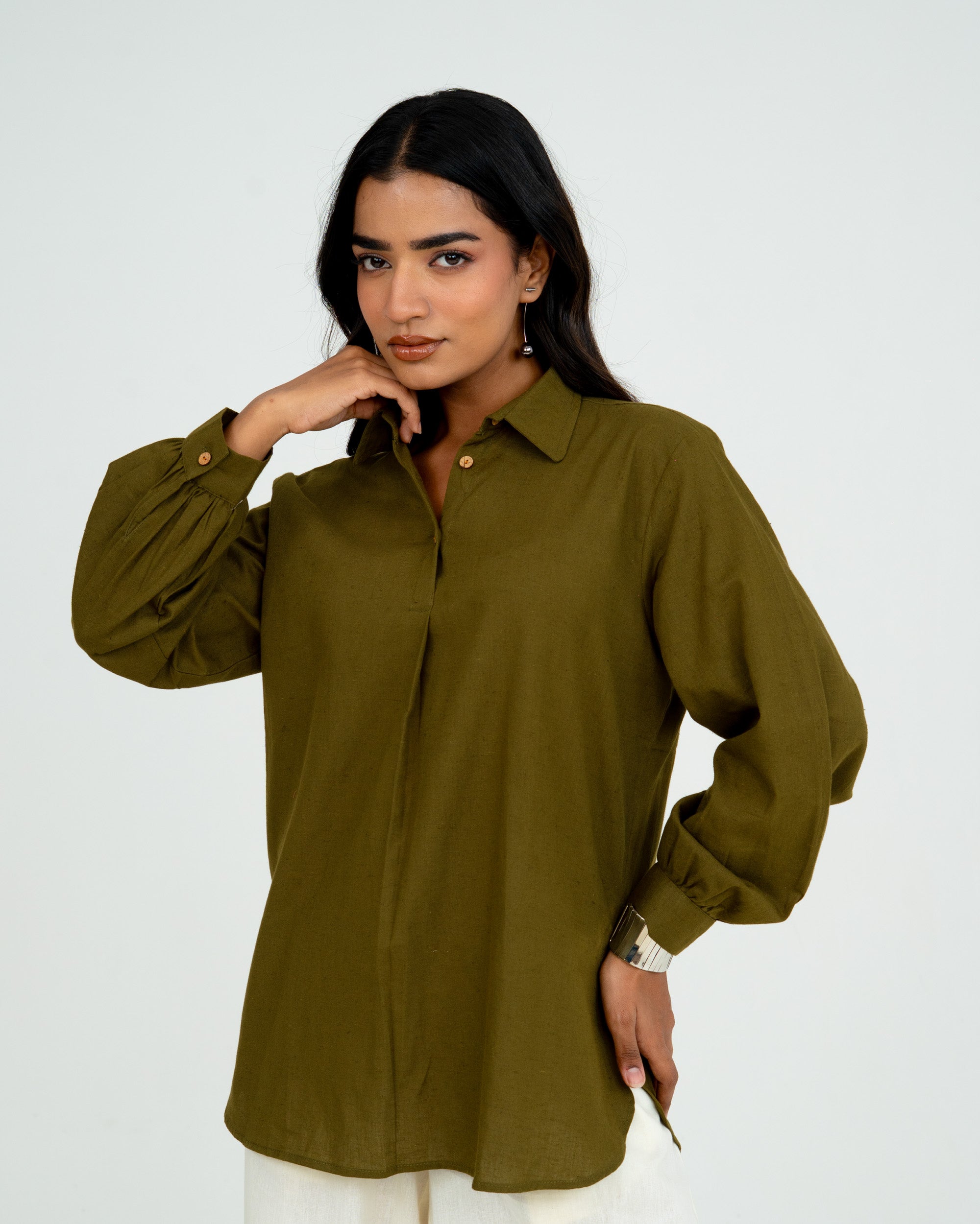 Cove Olive Green Co-ord Set