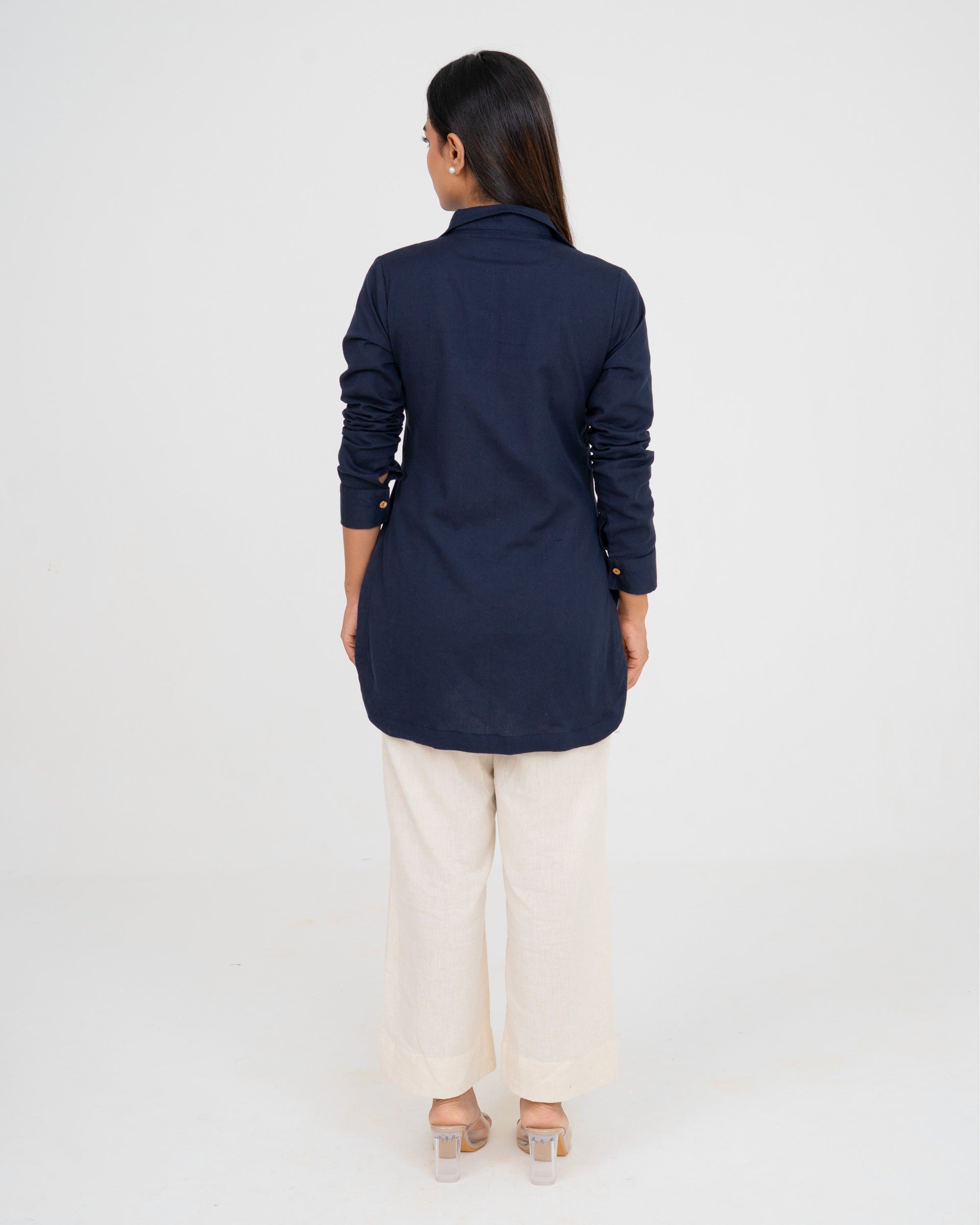 Solace Navy Blue Shirt