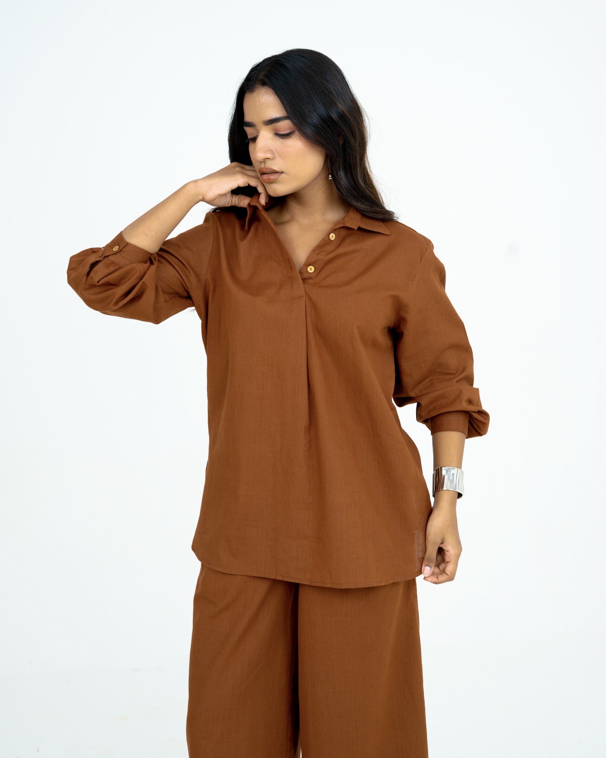 Cove Brown Co-ord Set