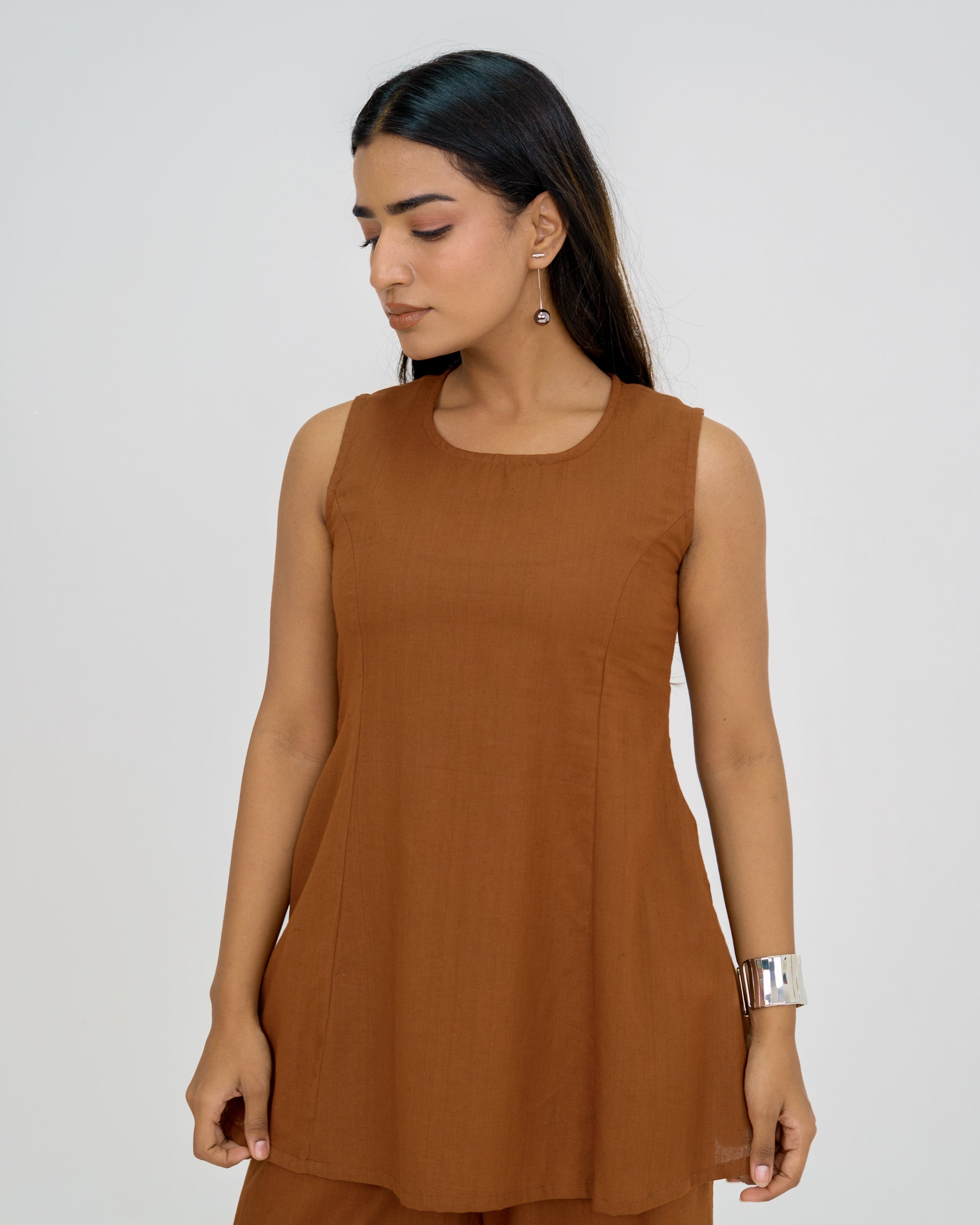 Niva Brown Co-ord Set