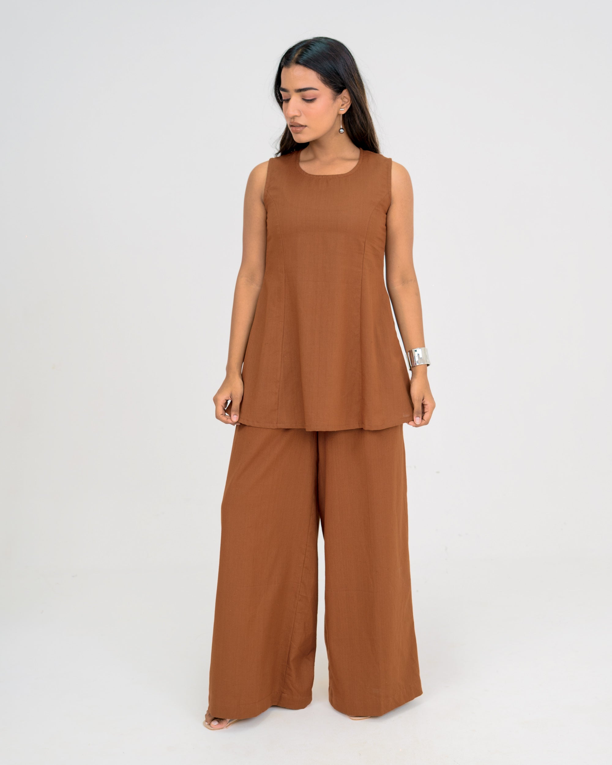 Niva Brown Co-ord Set
