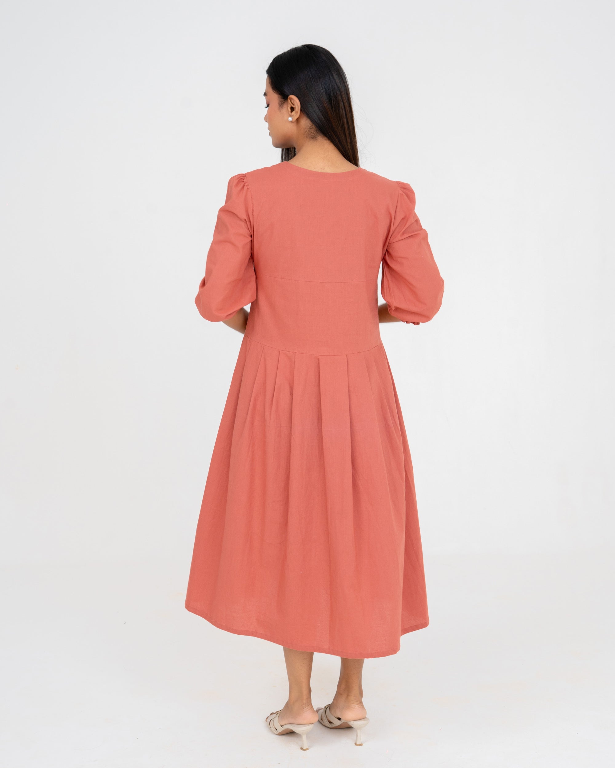 Nova Dusty Rose Dress
