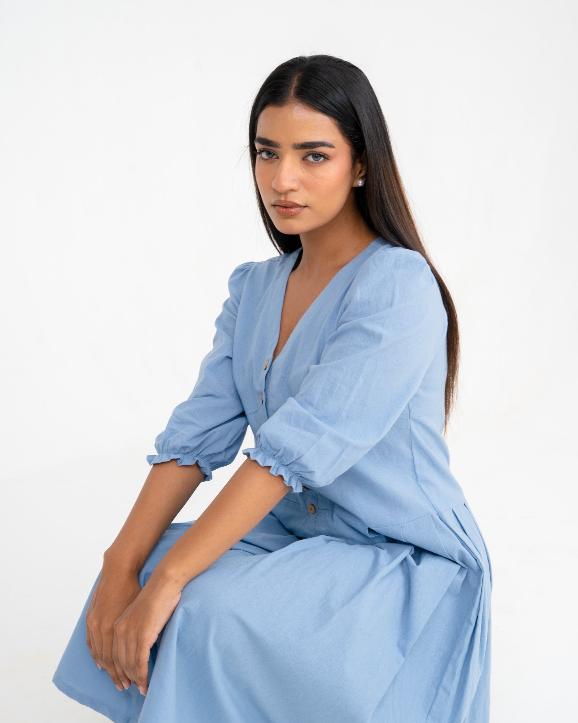 Nova Sapphire Blue Dress