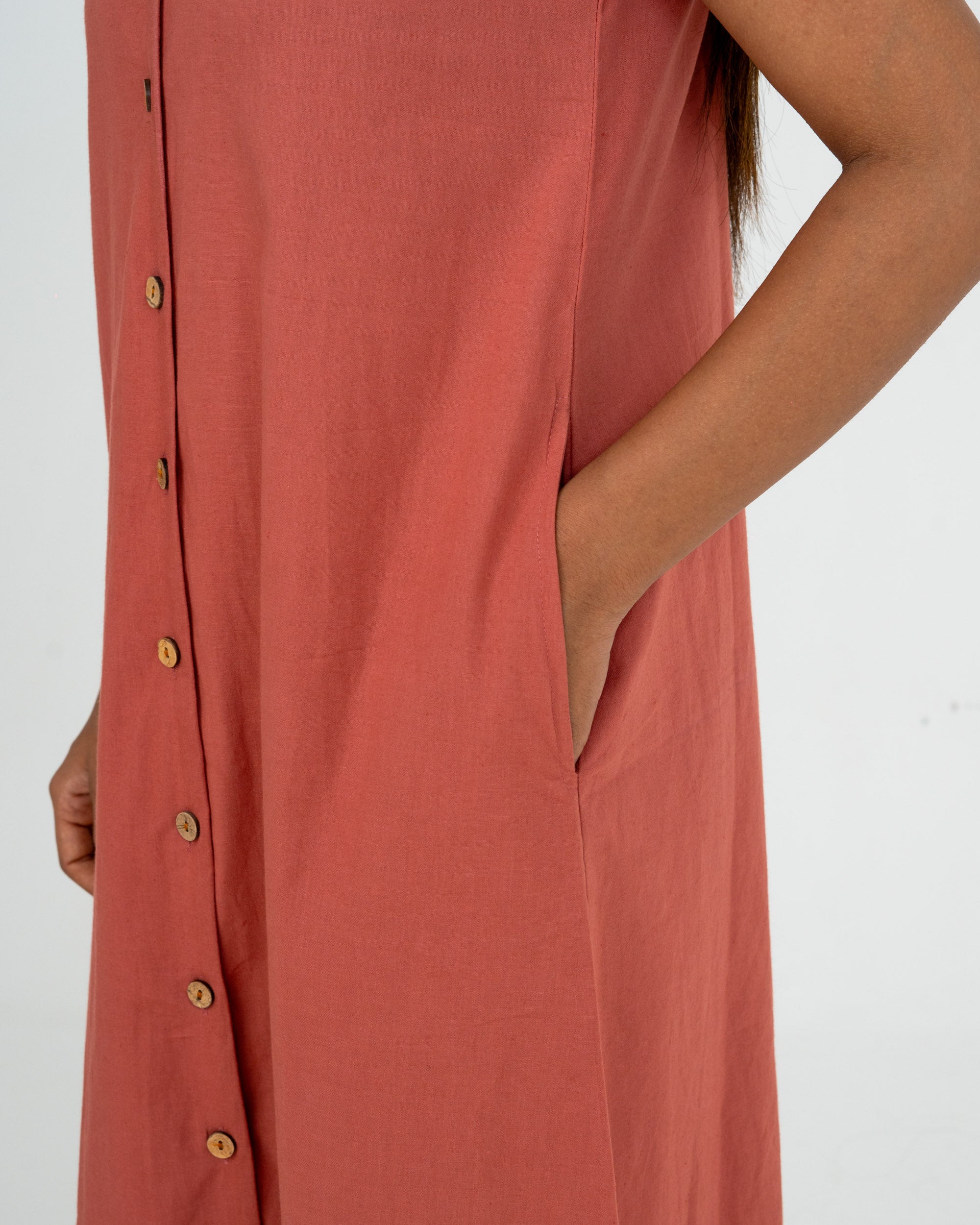 Aria Dusty Rose Dress