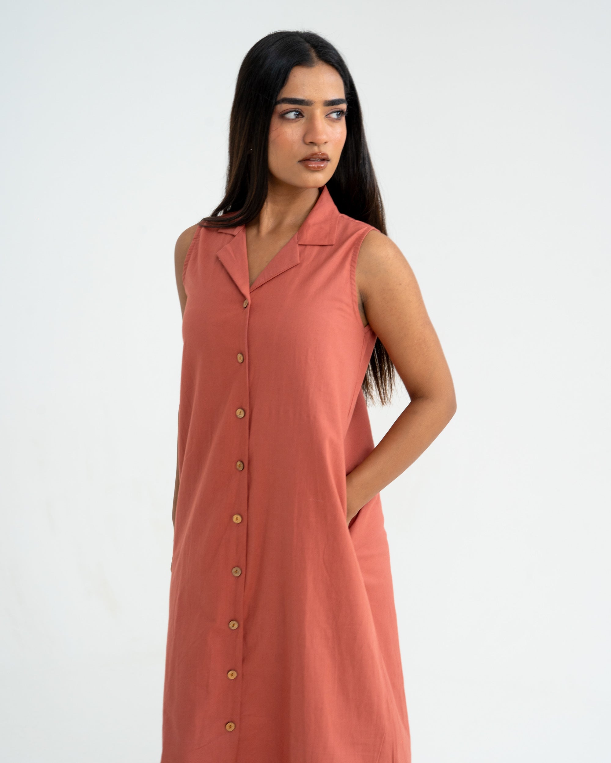 Aria Dusty Rose Dress
