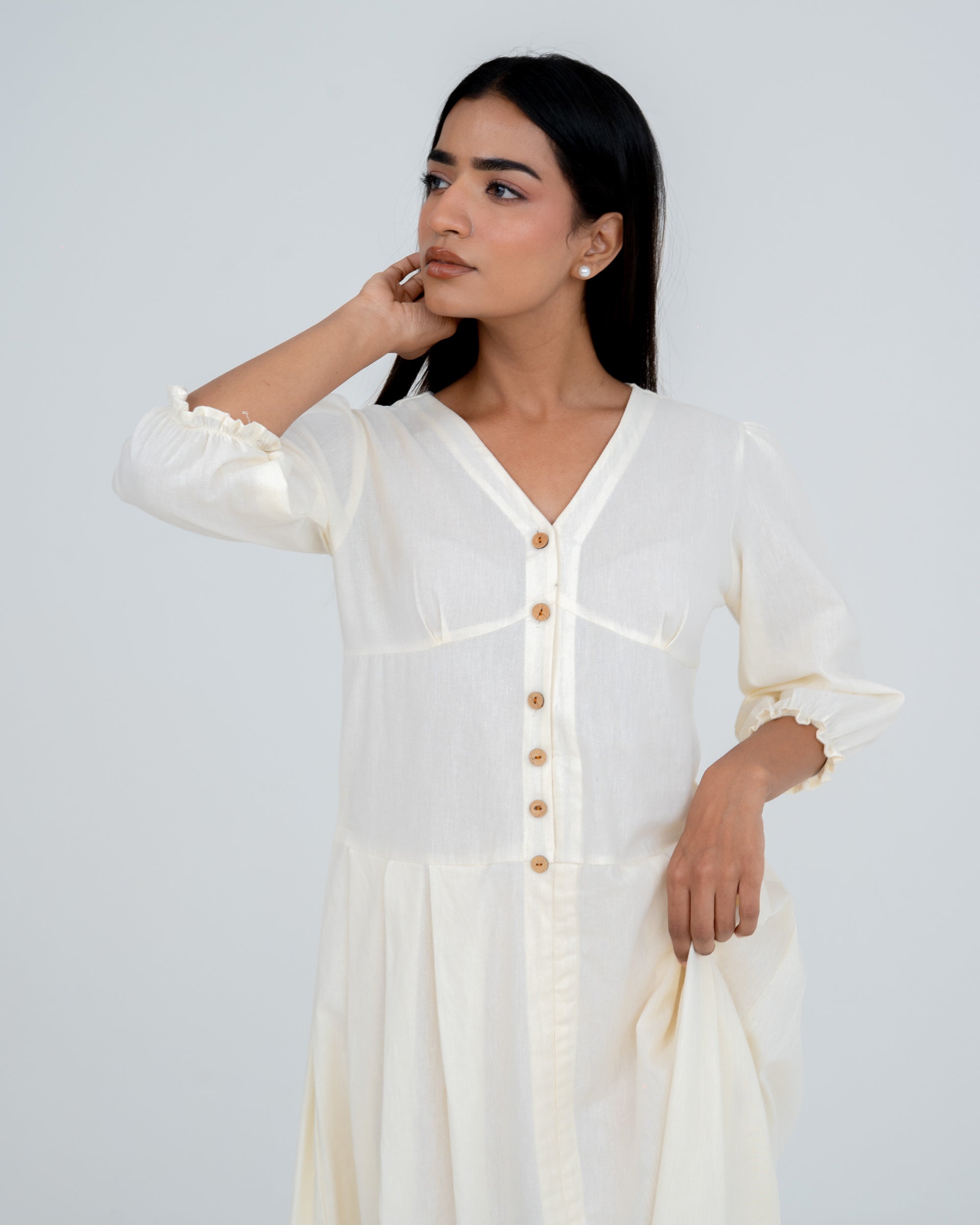 Nova Ivory Dress