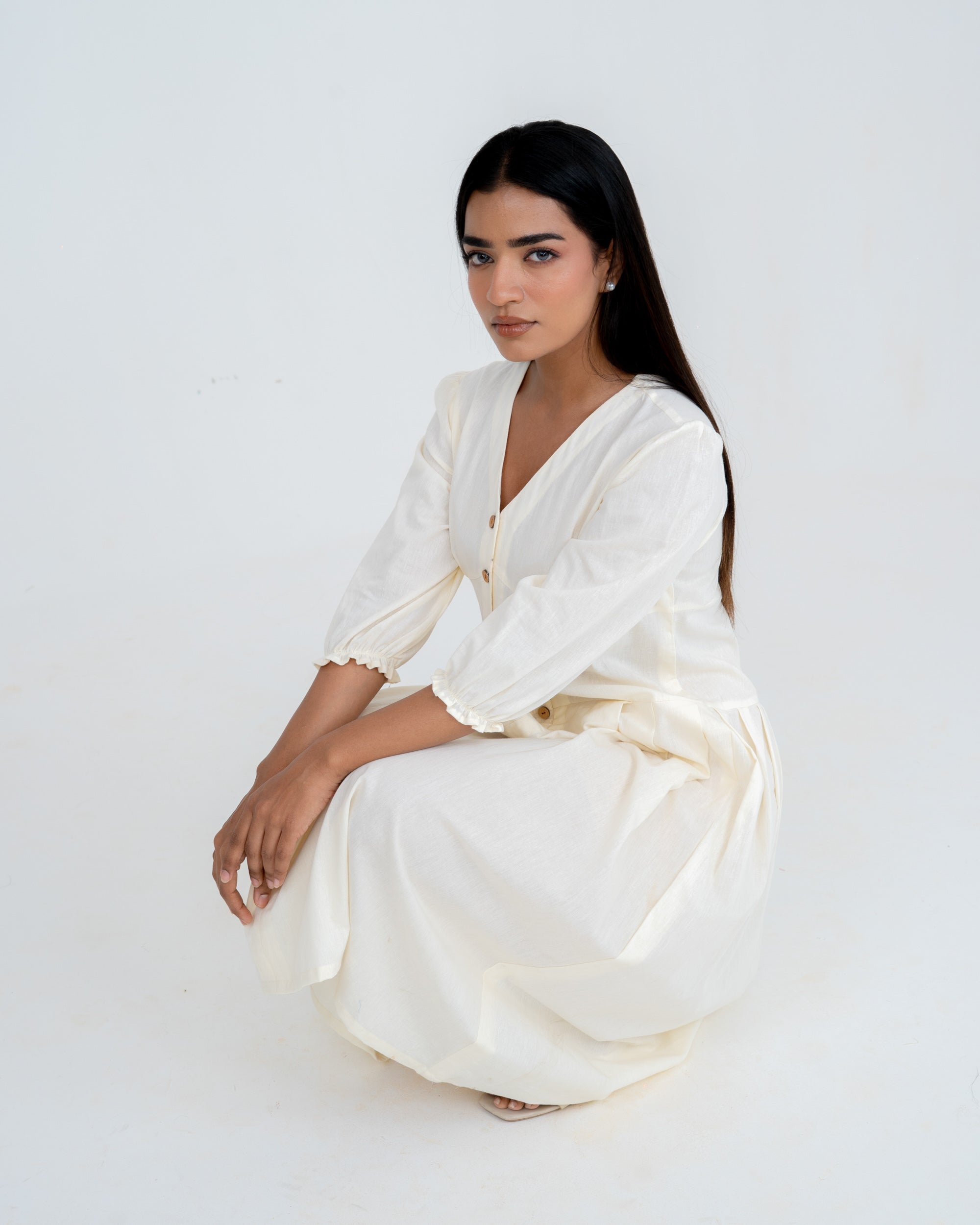 Nova Ivory Dress