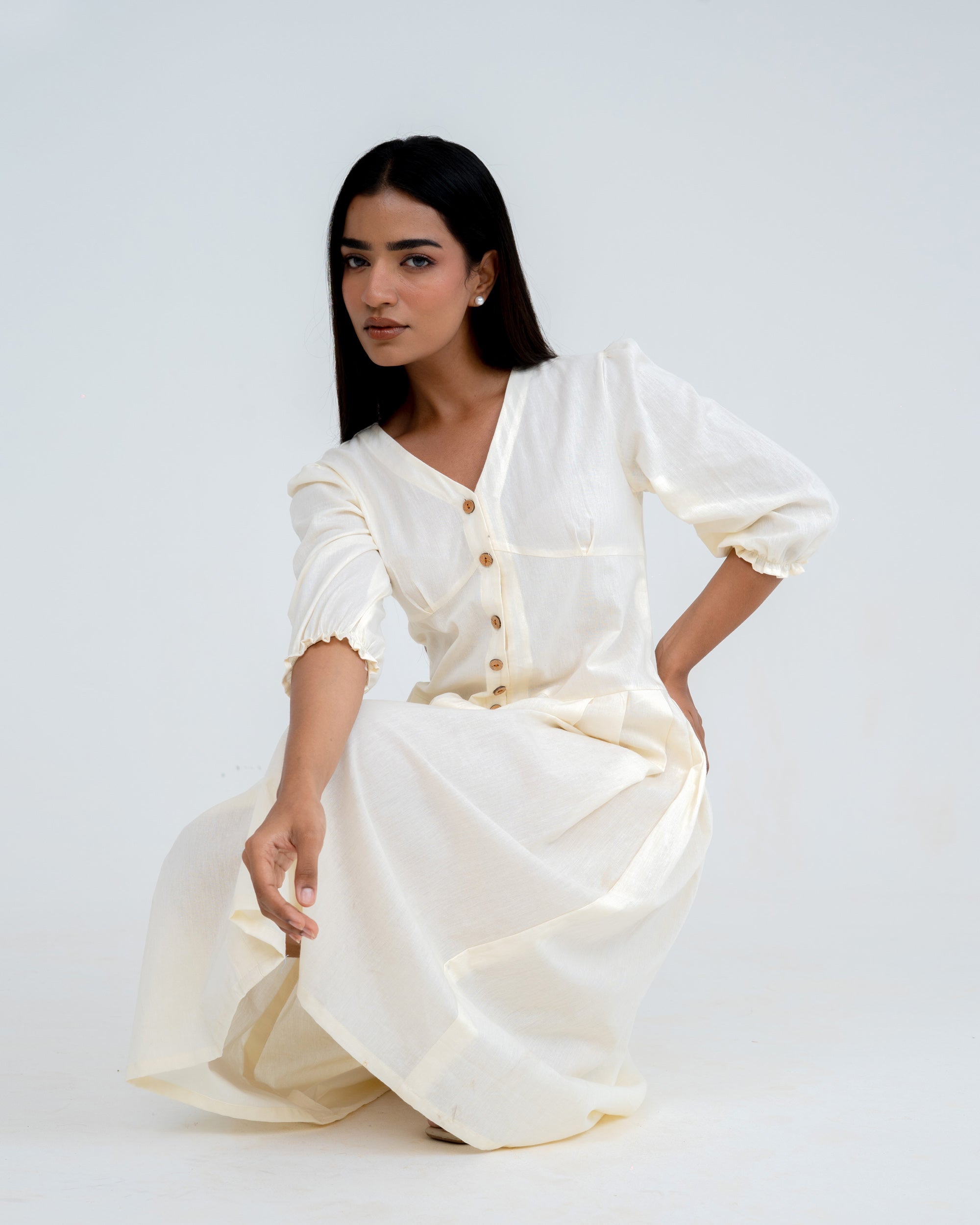 Nova Ivory Dress