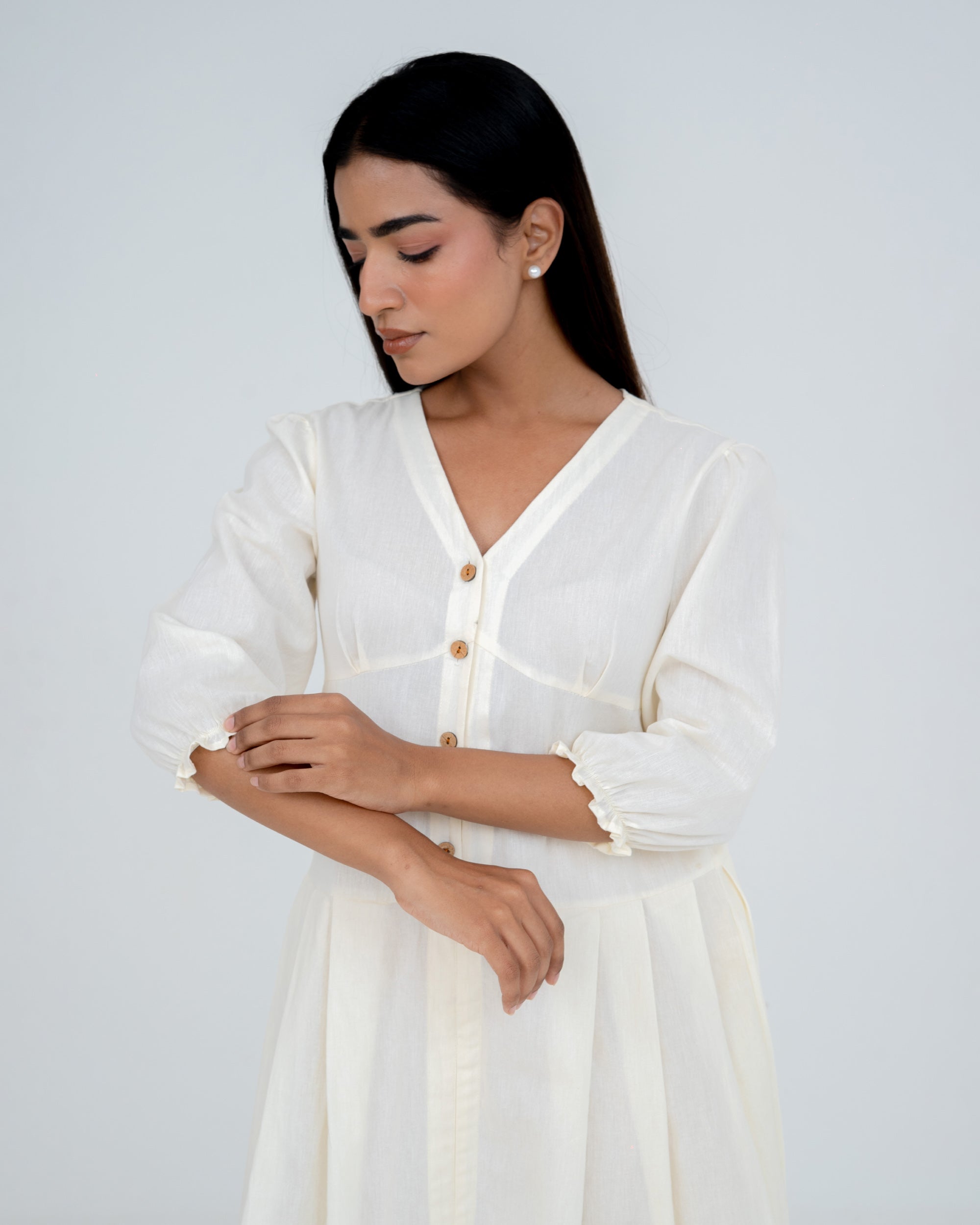 Nova Ivory Dress