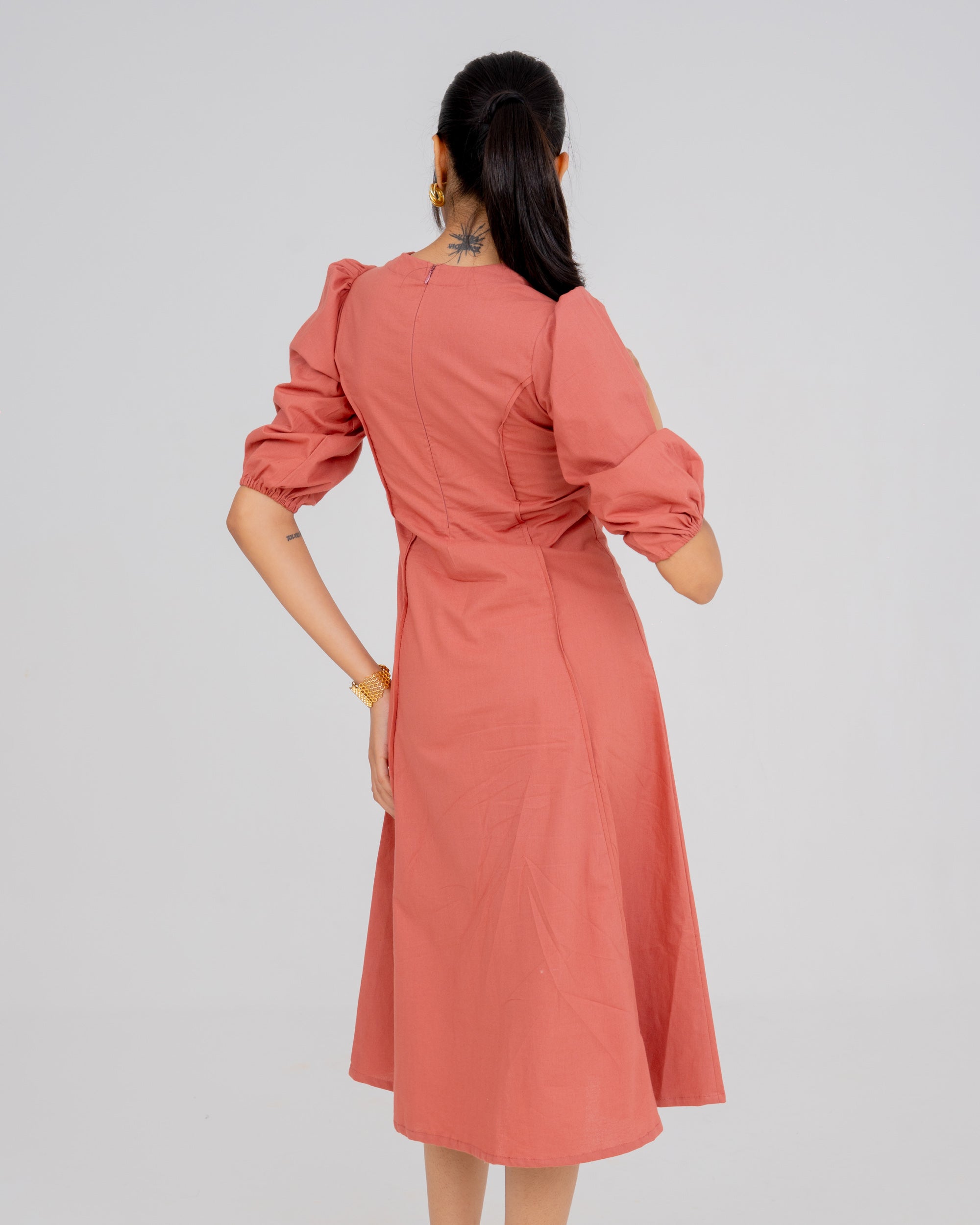 Elin Dusty Rose Dress