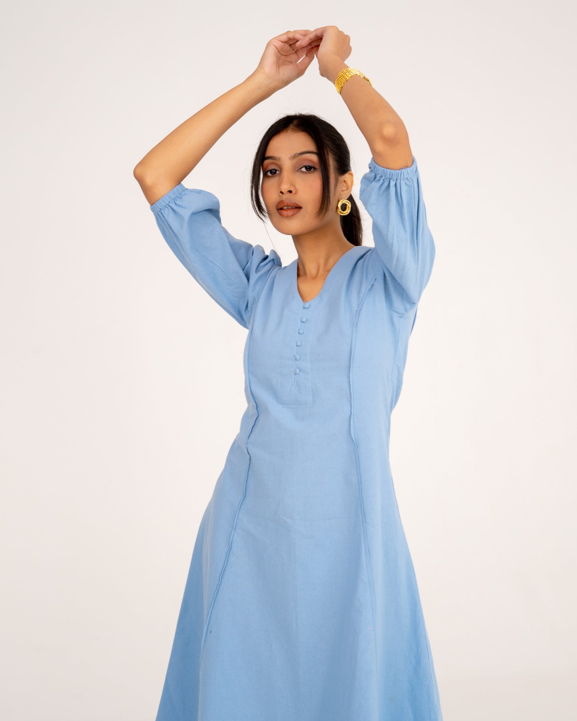 Elin Sapphire Blue Dress
