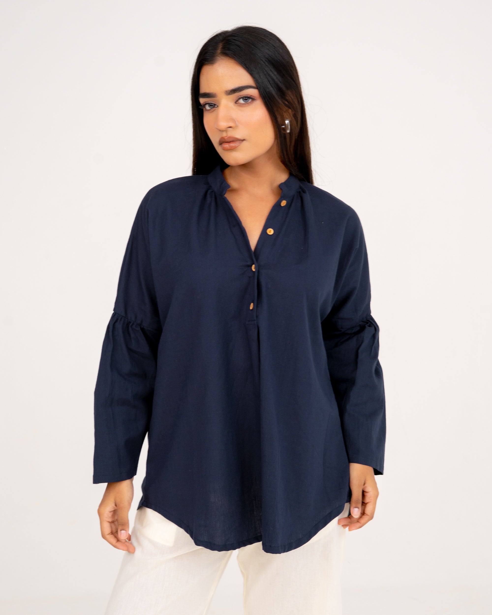 Haven Navy Blue Top