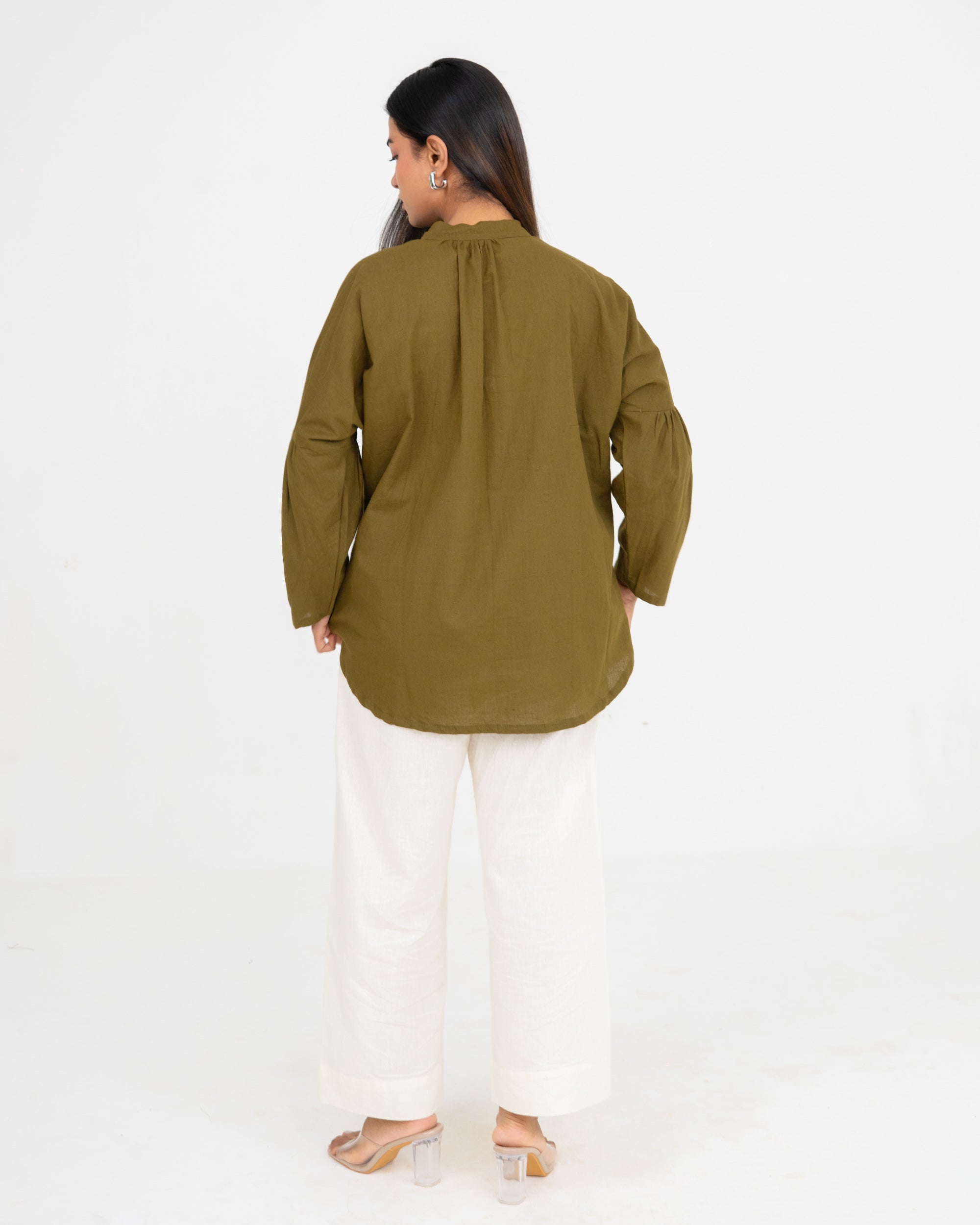 Haven Olive Green Top