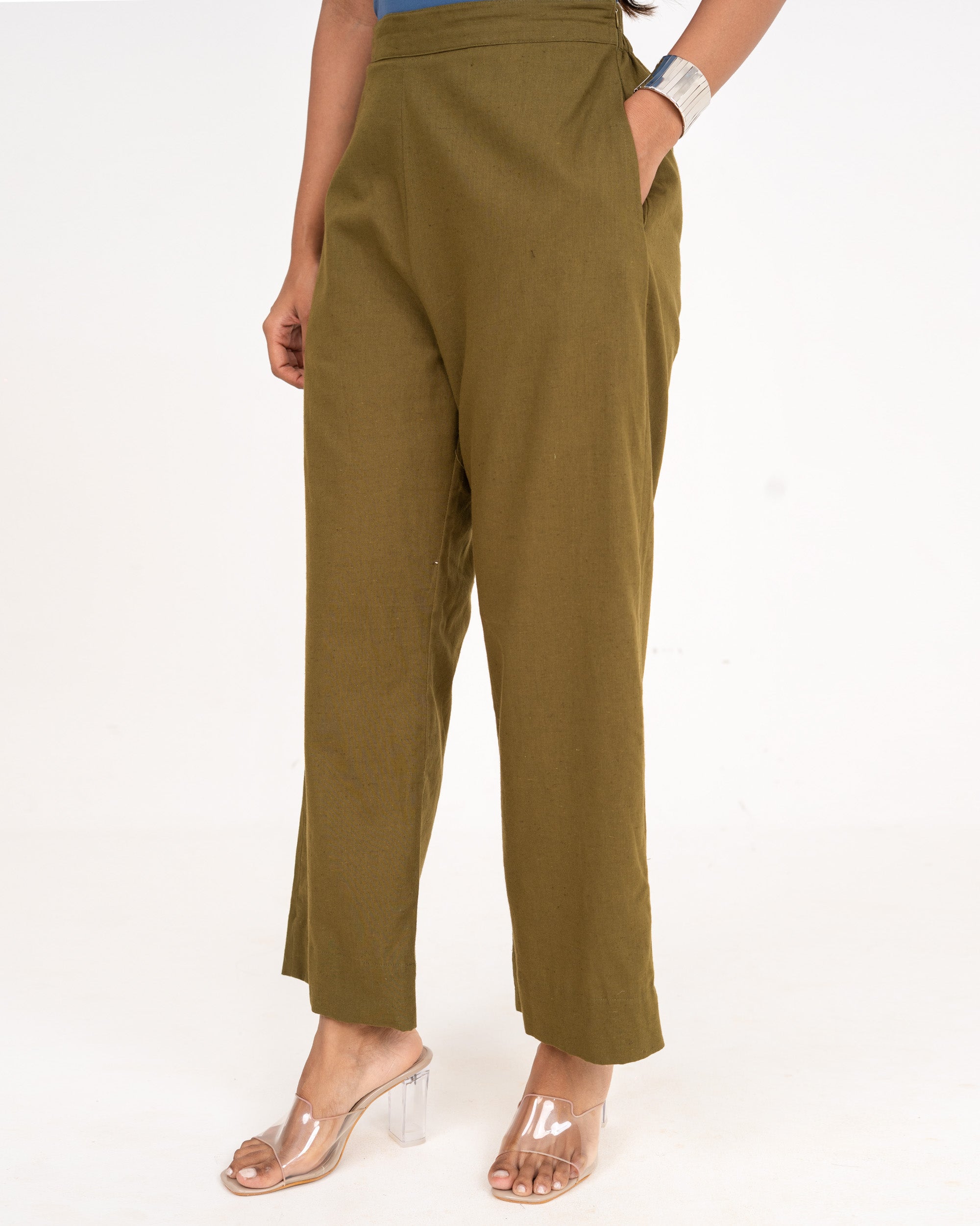 Niva Olive Green Co-ord Set