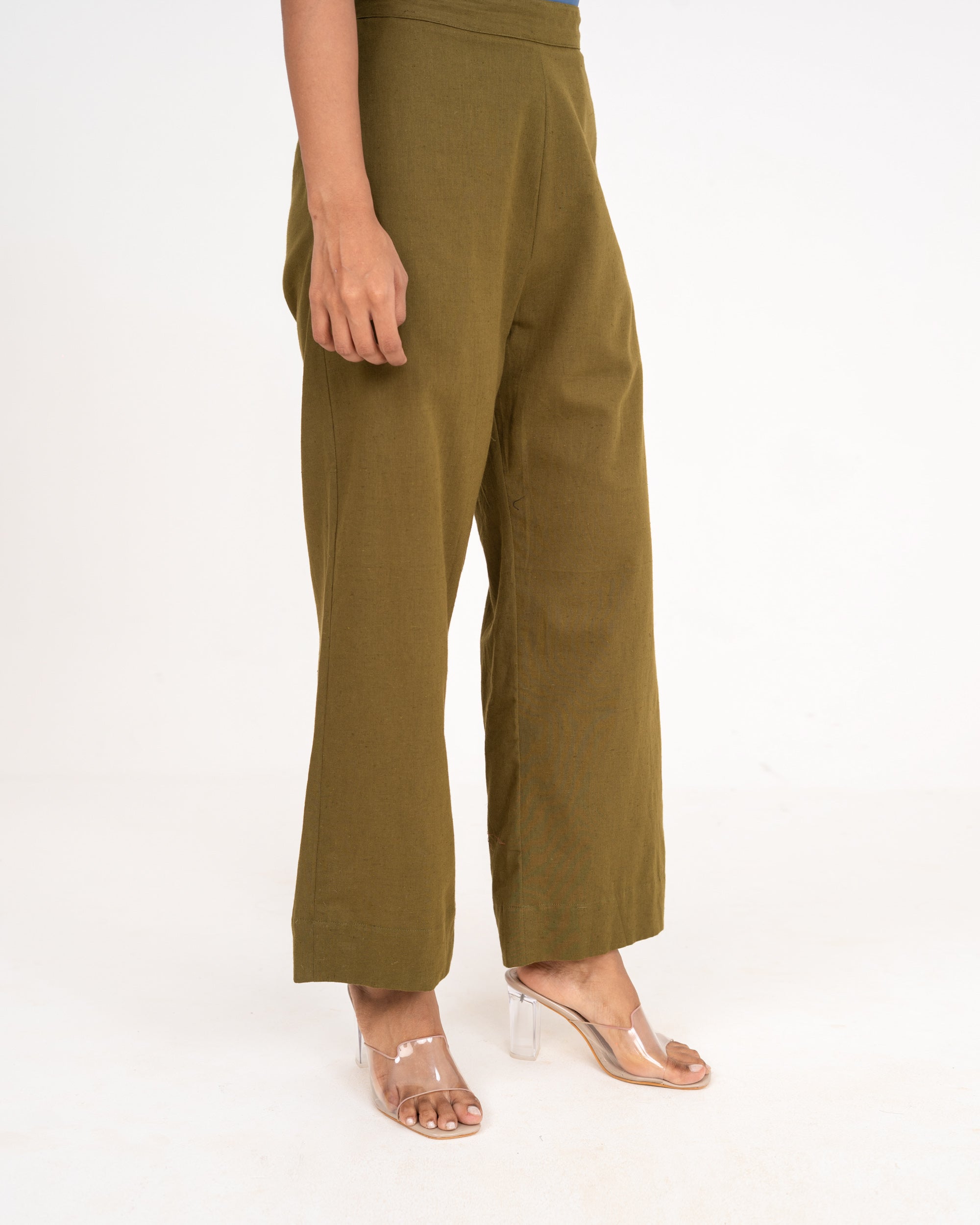 Niva Olive Green Co-ord Set
