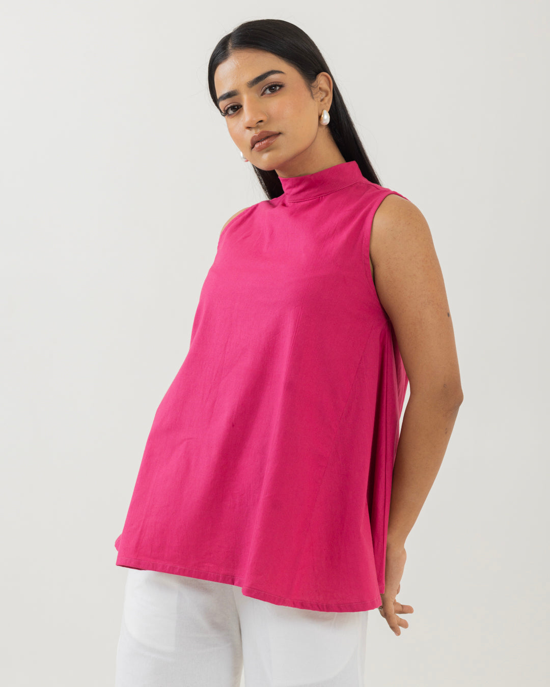 The Flow Pink Halter Top