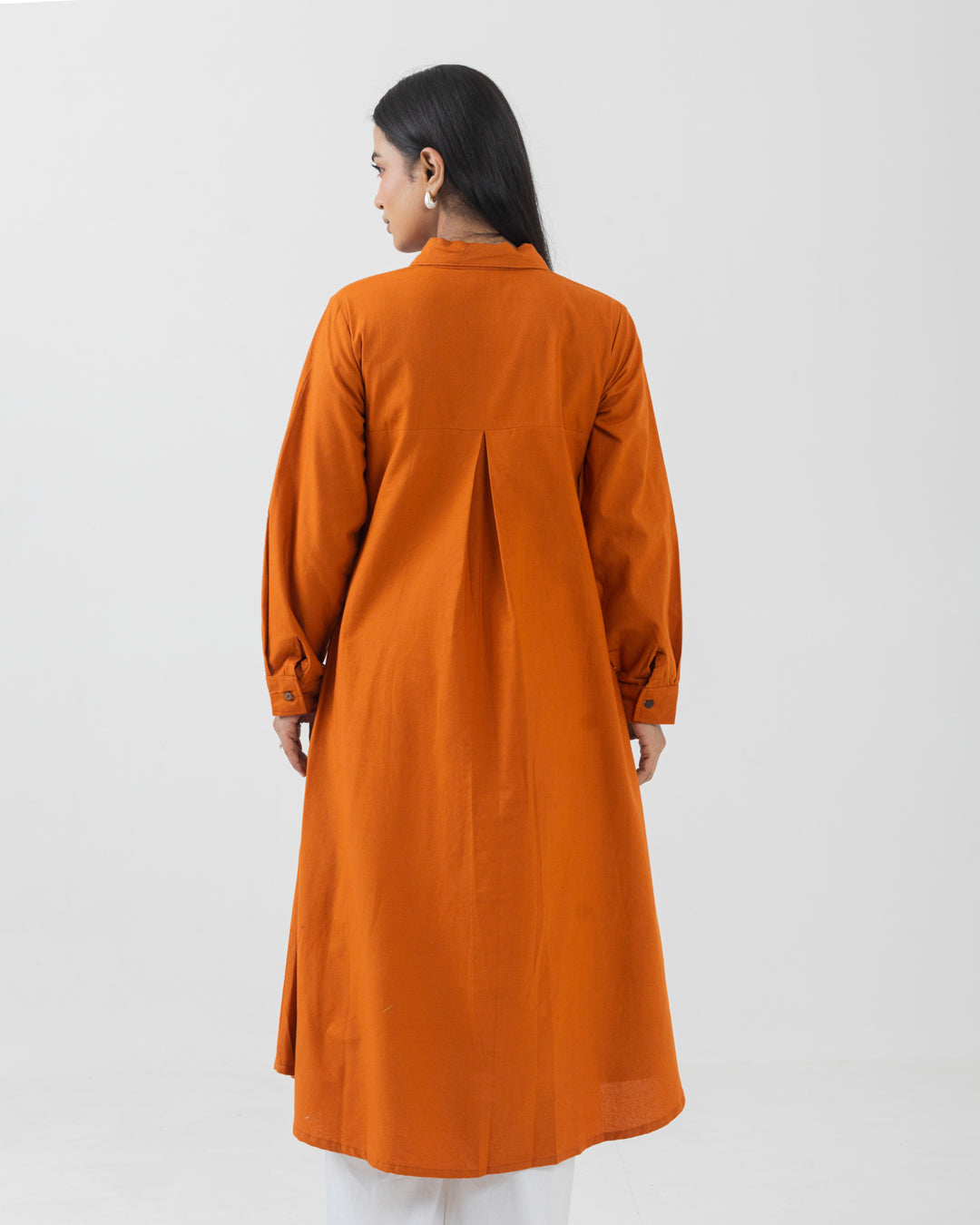Dawn Rust Front Open Shirt