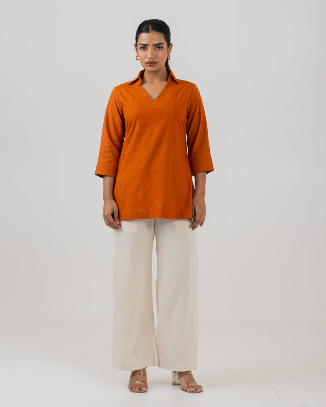 Solace Rust Tunic