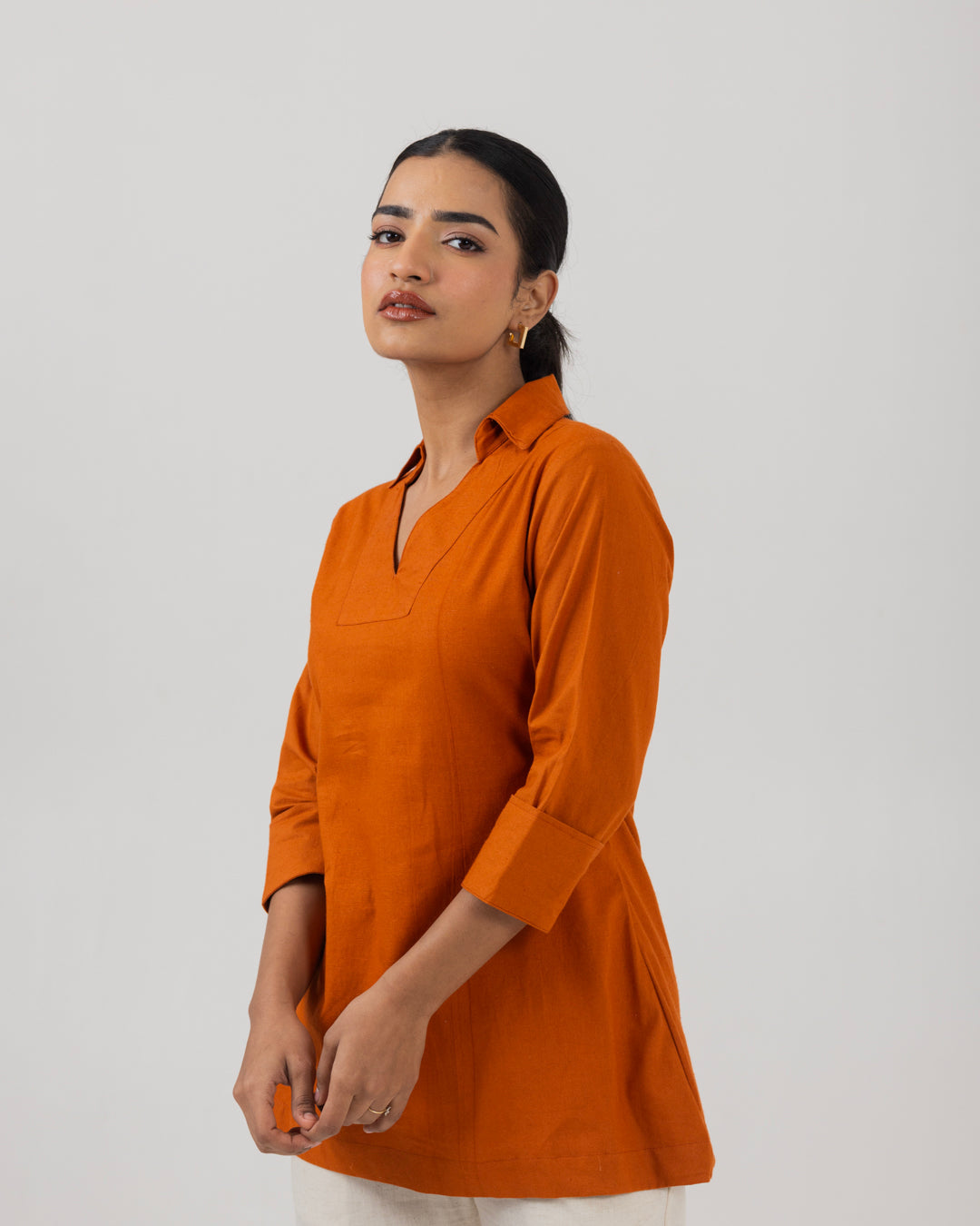 Solace Rust Tunic