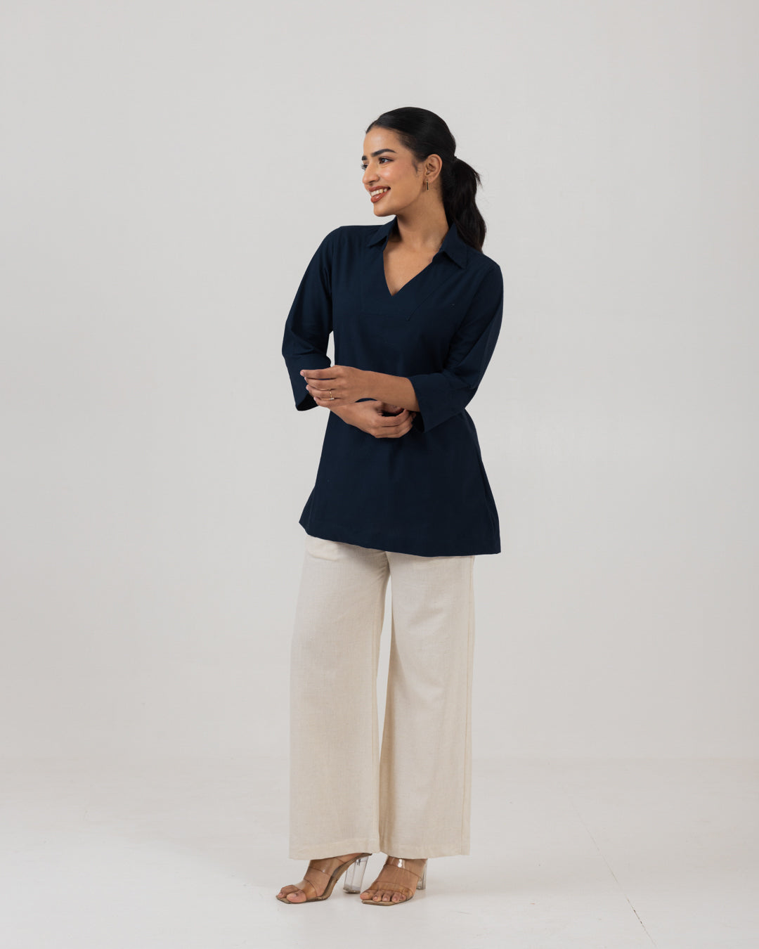 Solace Mid Night Blue Tunic