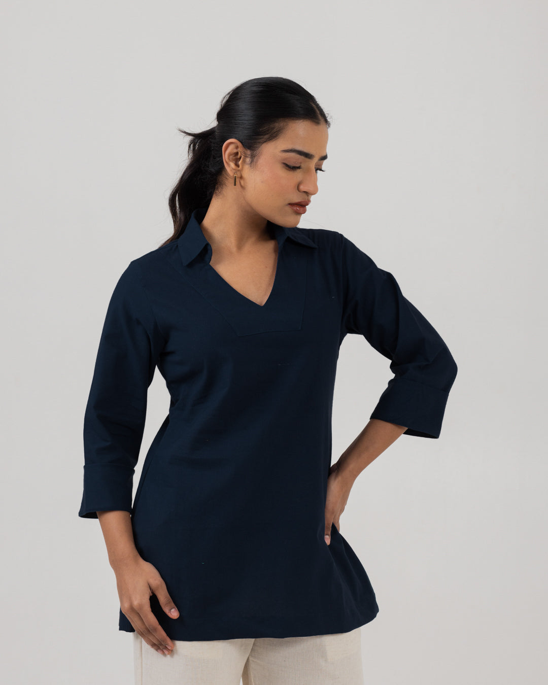 Solace Mid Night Blue Tunic