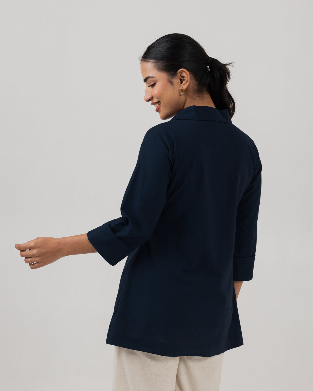 Solace Mid Night Blue Tunic