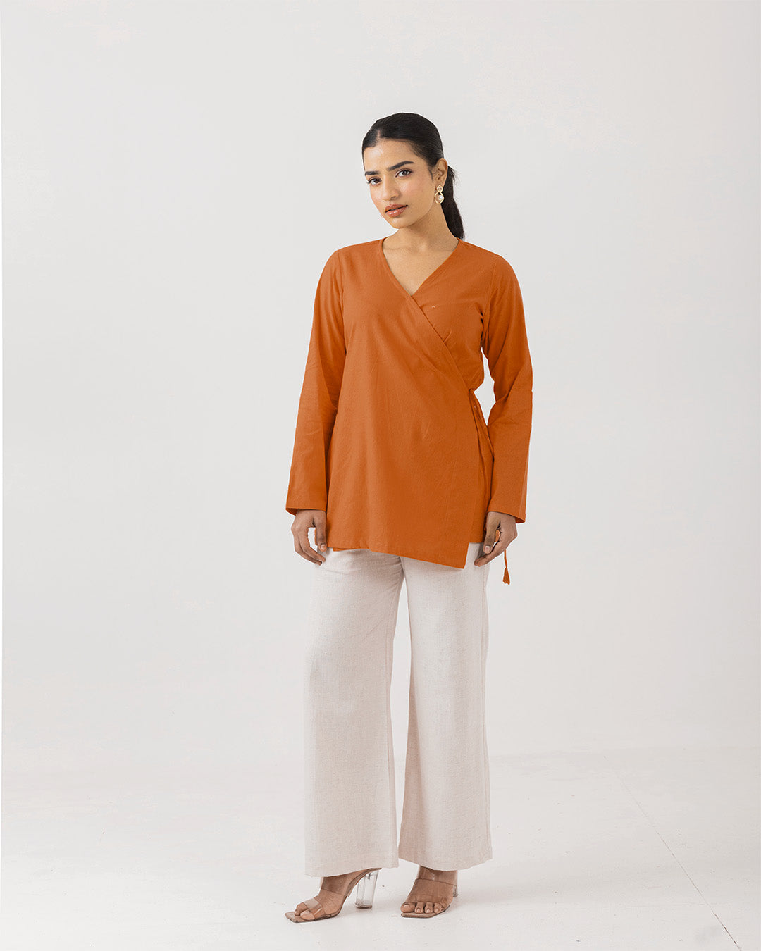 Nest Rust Angarkha Co-ord Set