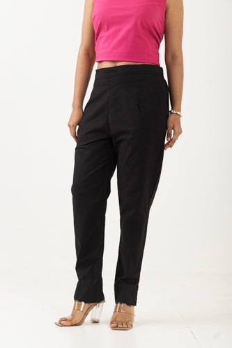 Solid Black Pant