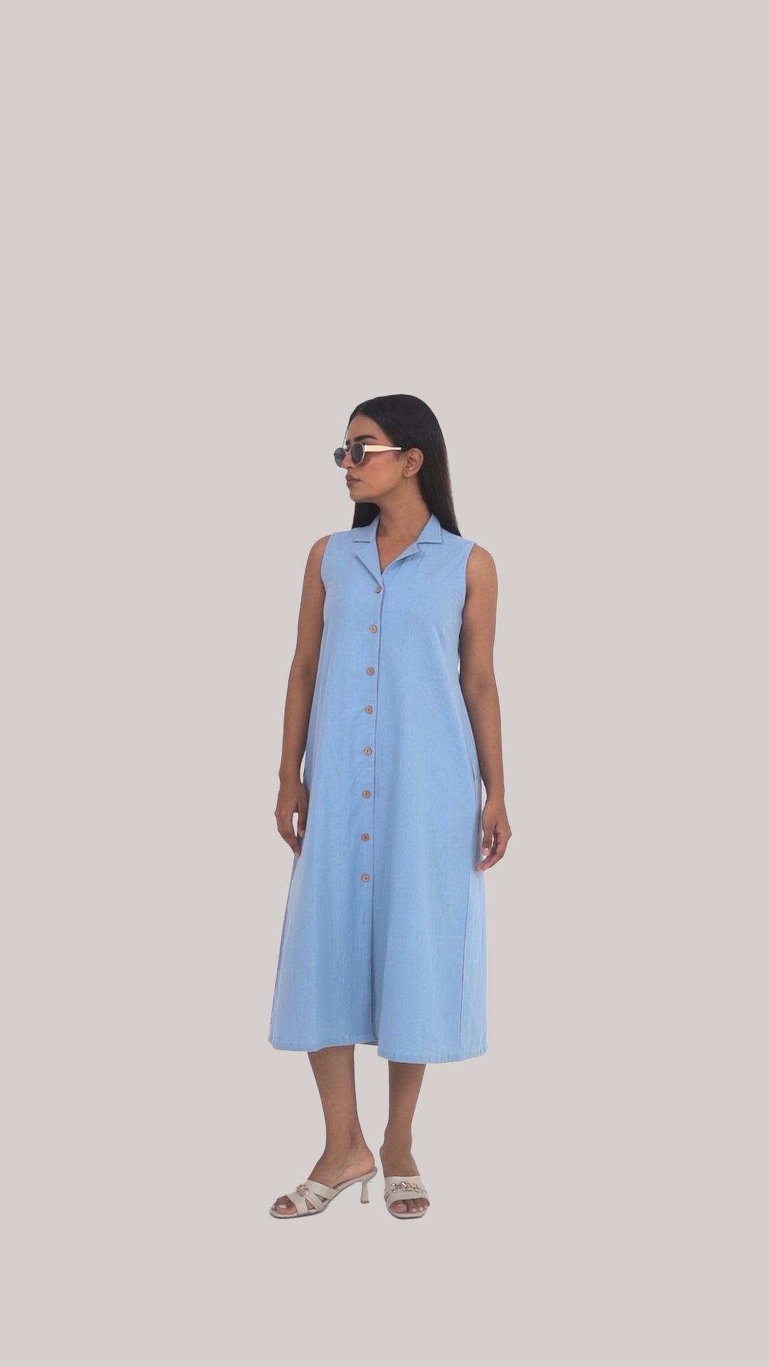 Aria Sapphire Blue Dress
