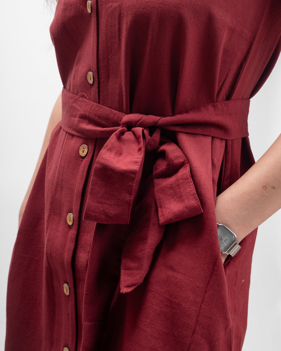 Aria Wine Dress