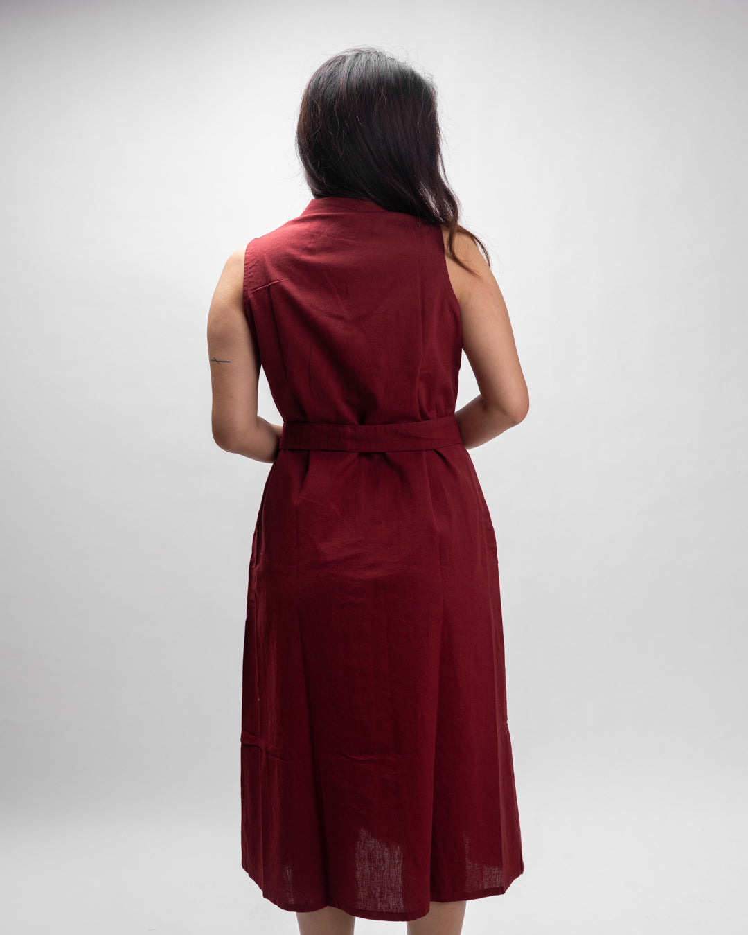 Aria Wine Dress