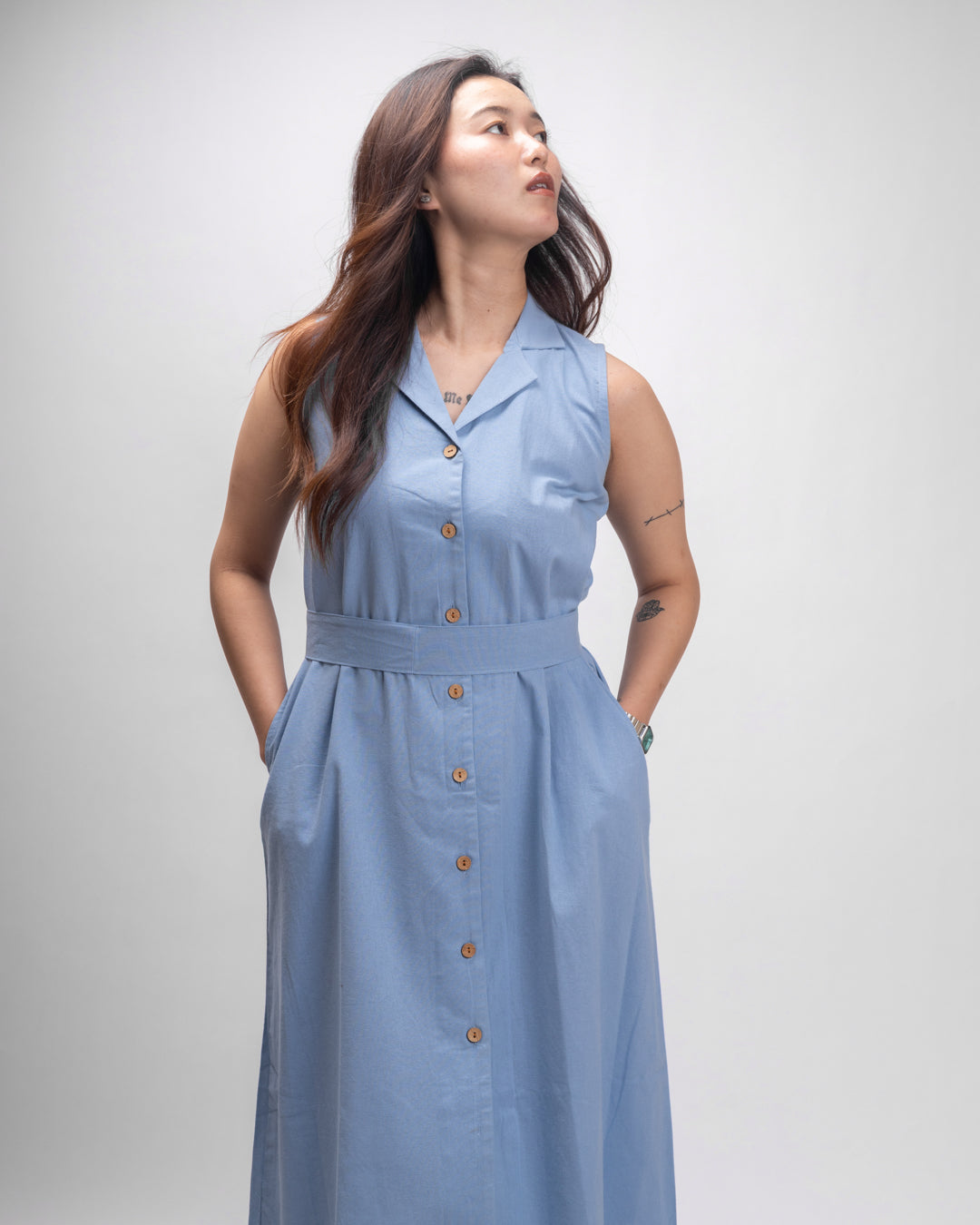Aria Sapphire Blue Dress