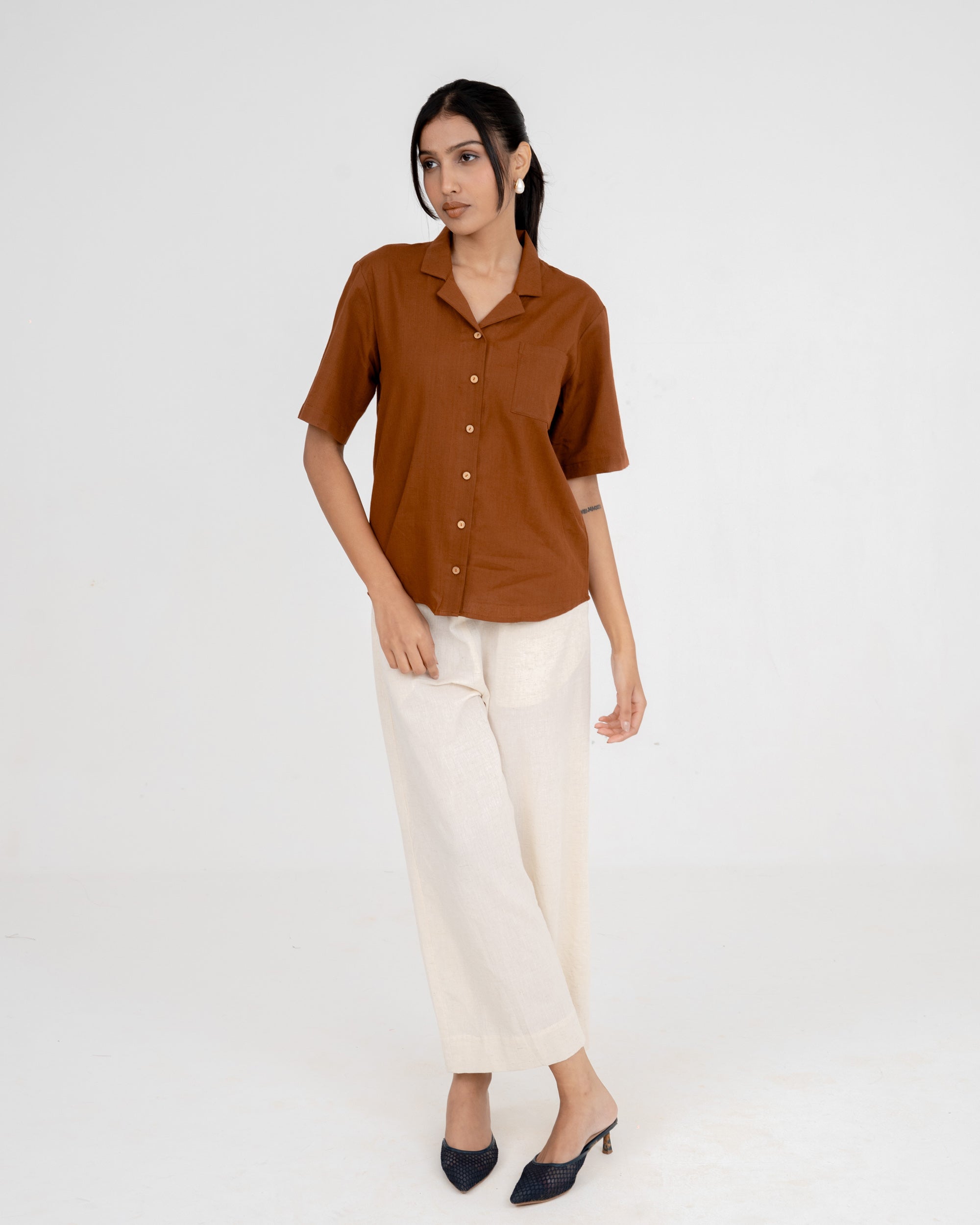 Elan Brown Shirt