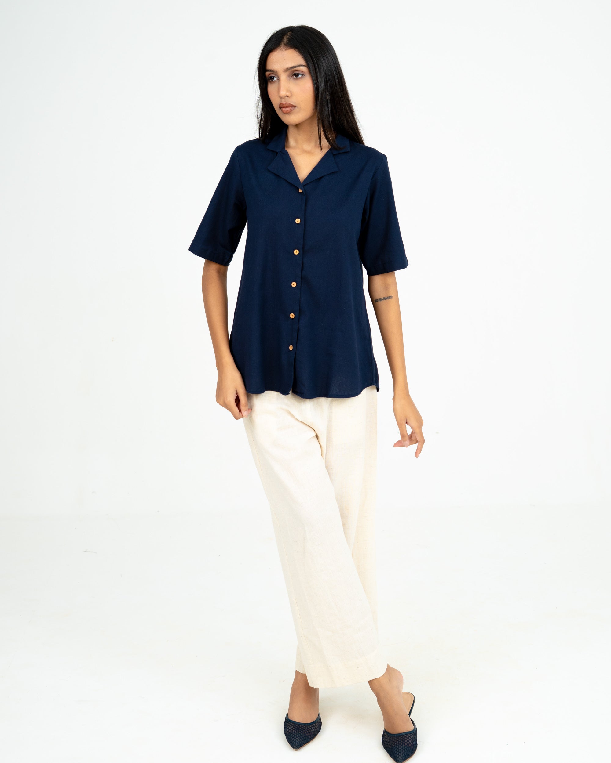 Verve Navy Blue Top