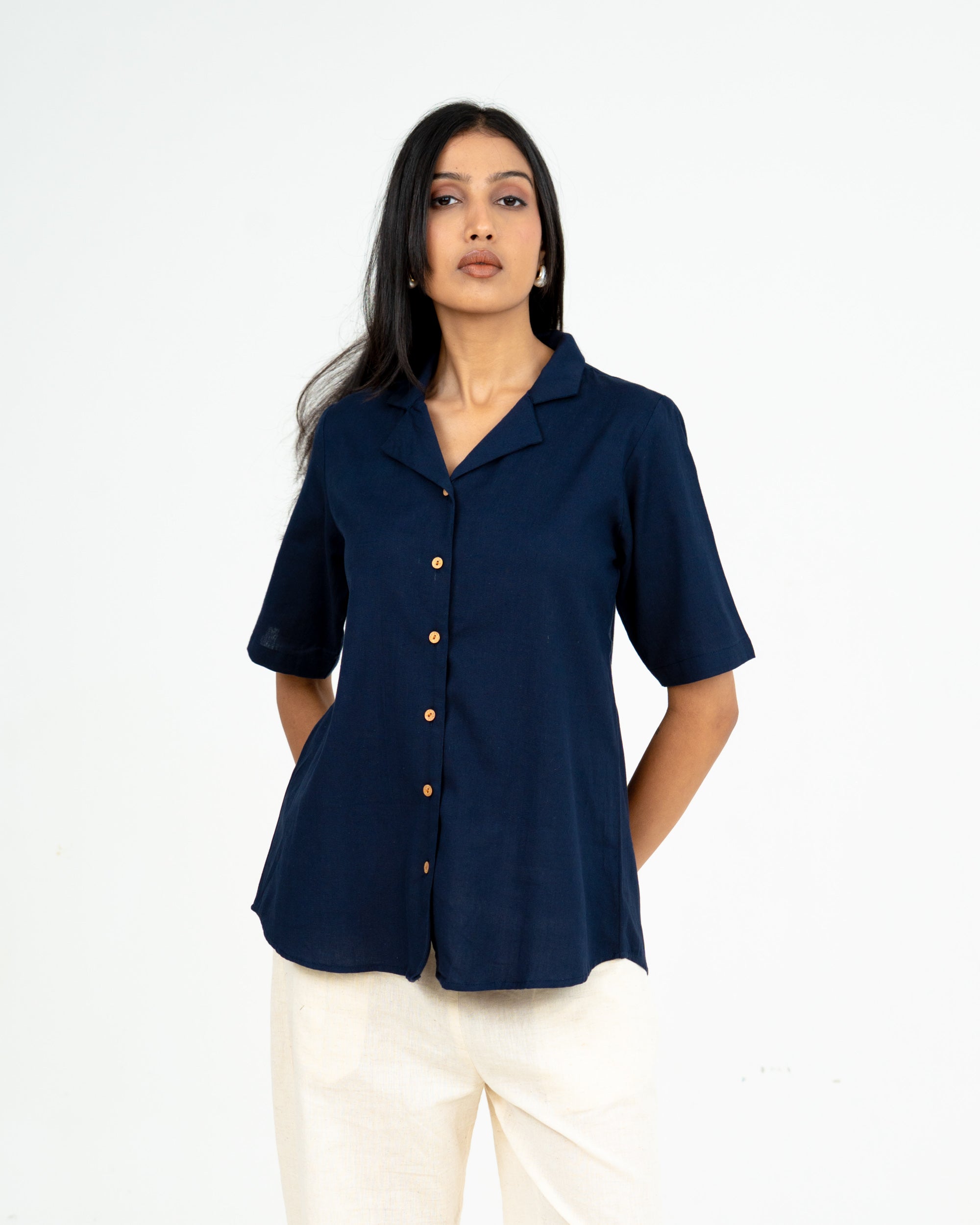 Verve Navy Blue Top